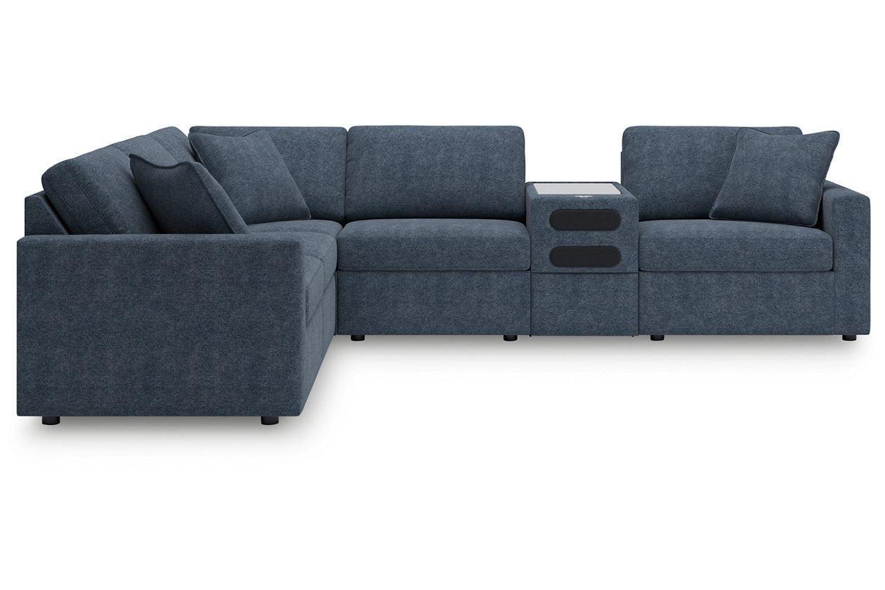 Modmax Ink 6-Piece Performance Fabric Modular Sectional
