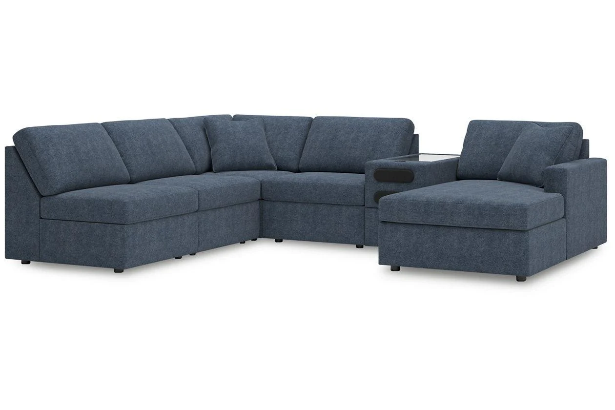 Modmax Ink 6-Piece Sectional with RAF Chaise