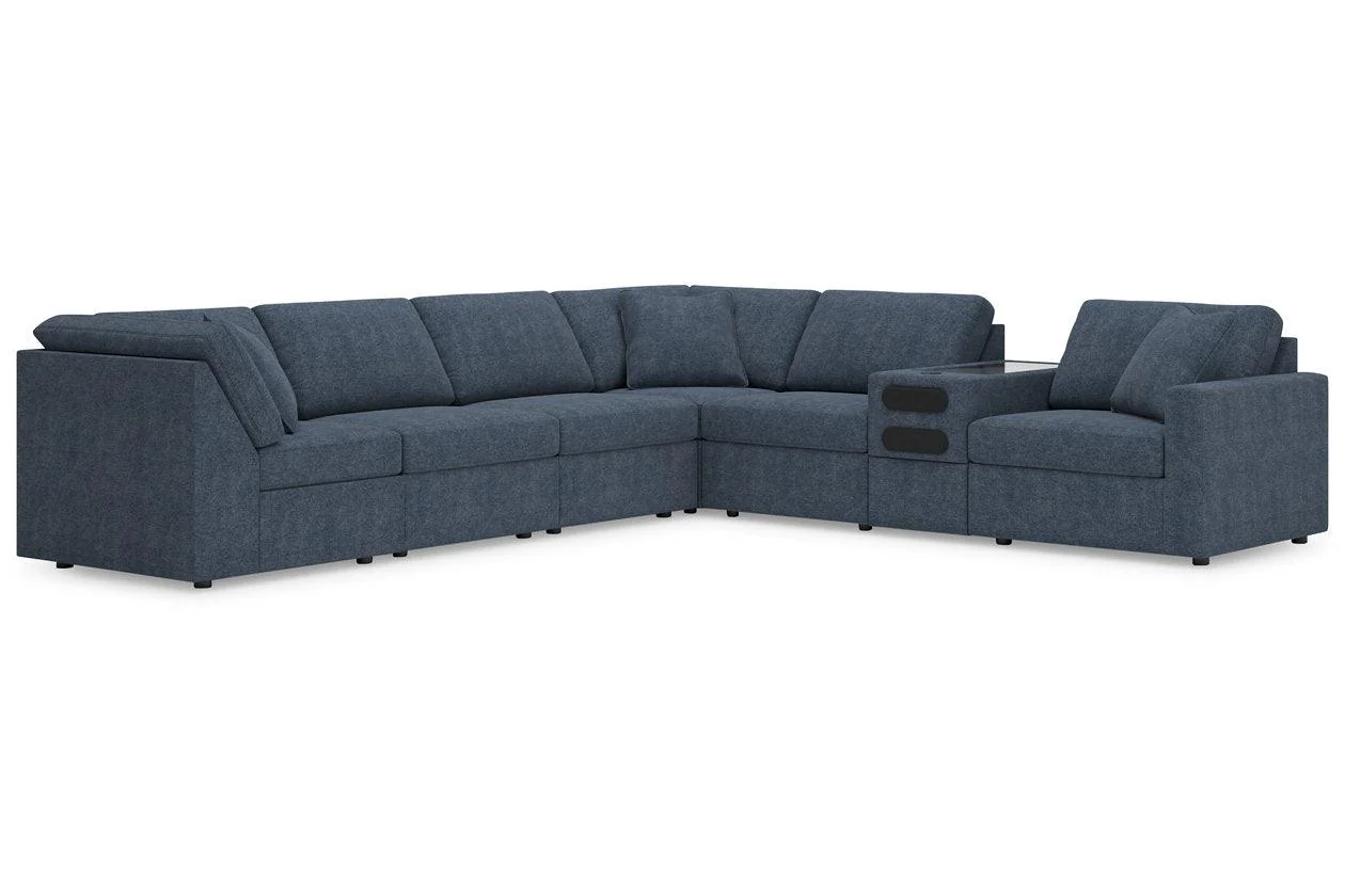 Modmax Ink 7-Piece Performance Fabric Sectional