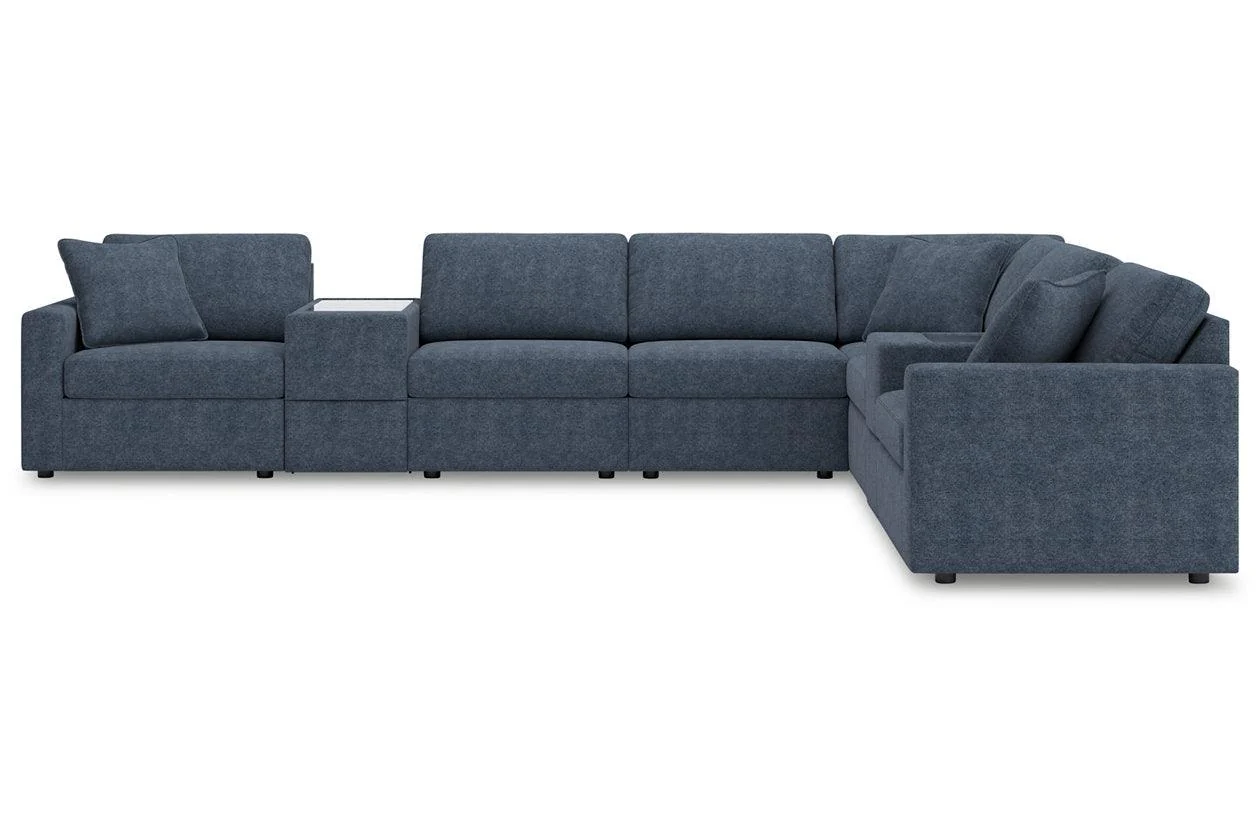 Modmax Ink 8-Piece Performance Fabric Sectional - Image 2
