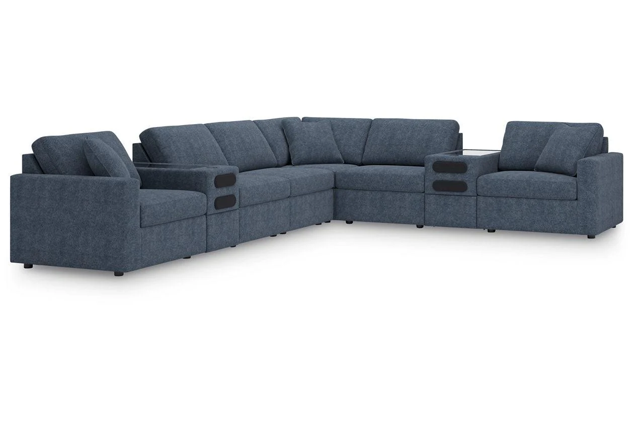 Modmax Ink 8-Piece Performance Fabric Sectional