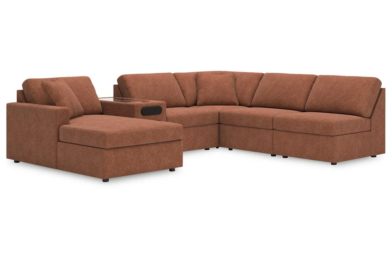 Modmax Spice 6-Piece Sectional with Chaise