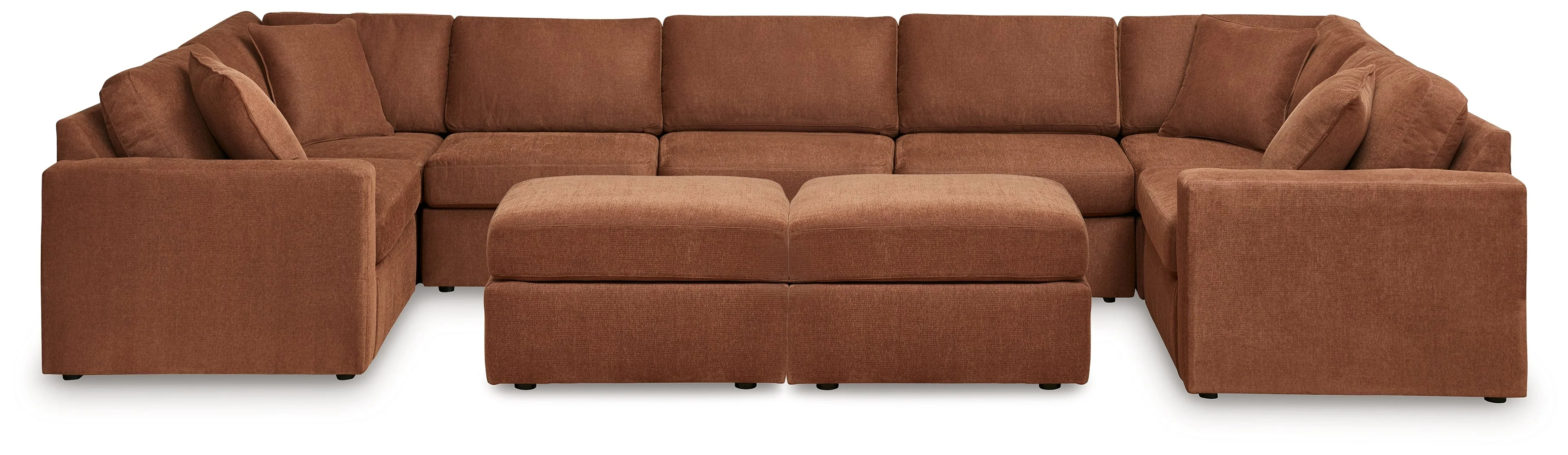 Modmax Spice 7-Piece Sectional and 2 Ottomans - Image 2