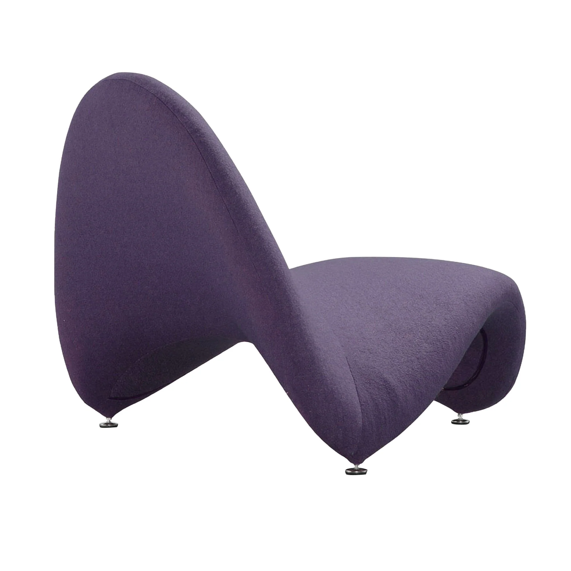 MoMa Accent Chair in Purple - Image 4