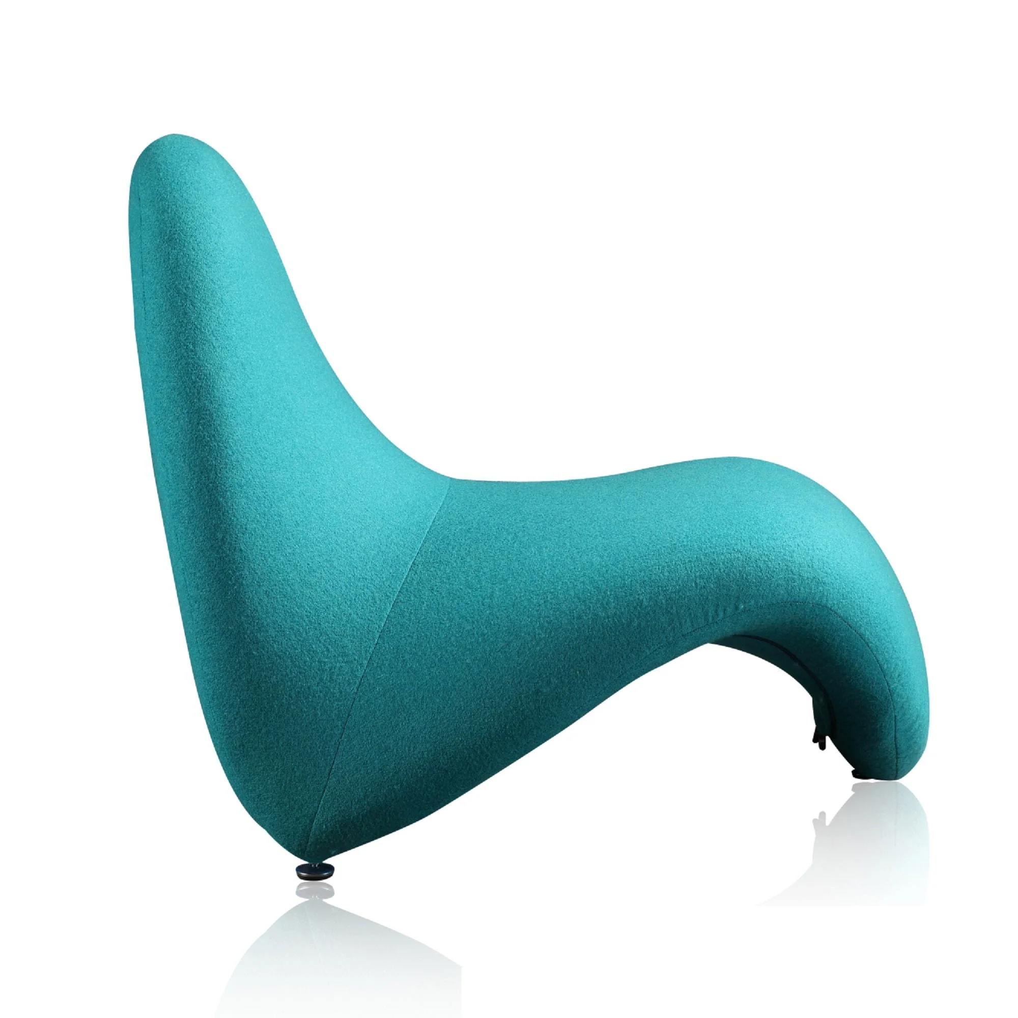 MoMa Accent Chair in Teal - Image 4
