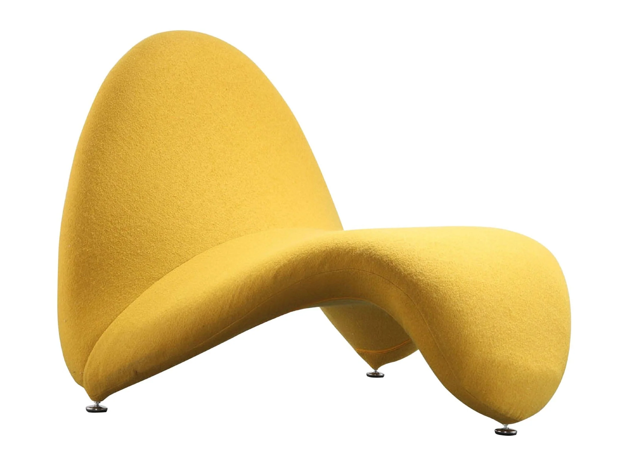 MoMa Accent Chair in Yellow