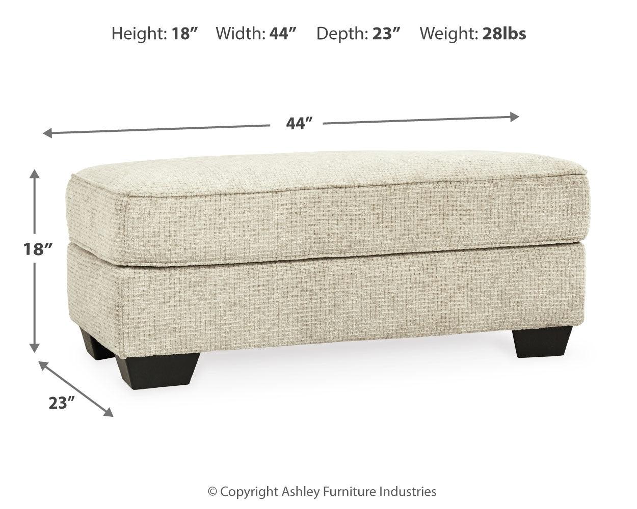 Monaghan Sandstone Ottoman - Image 4