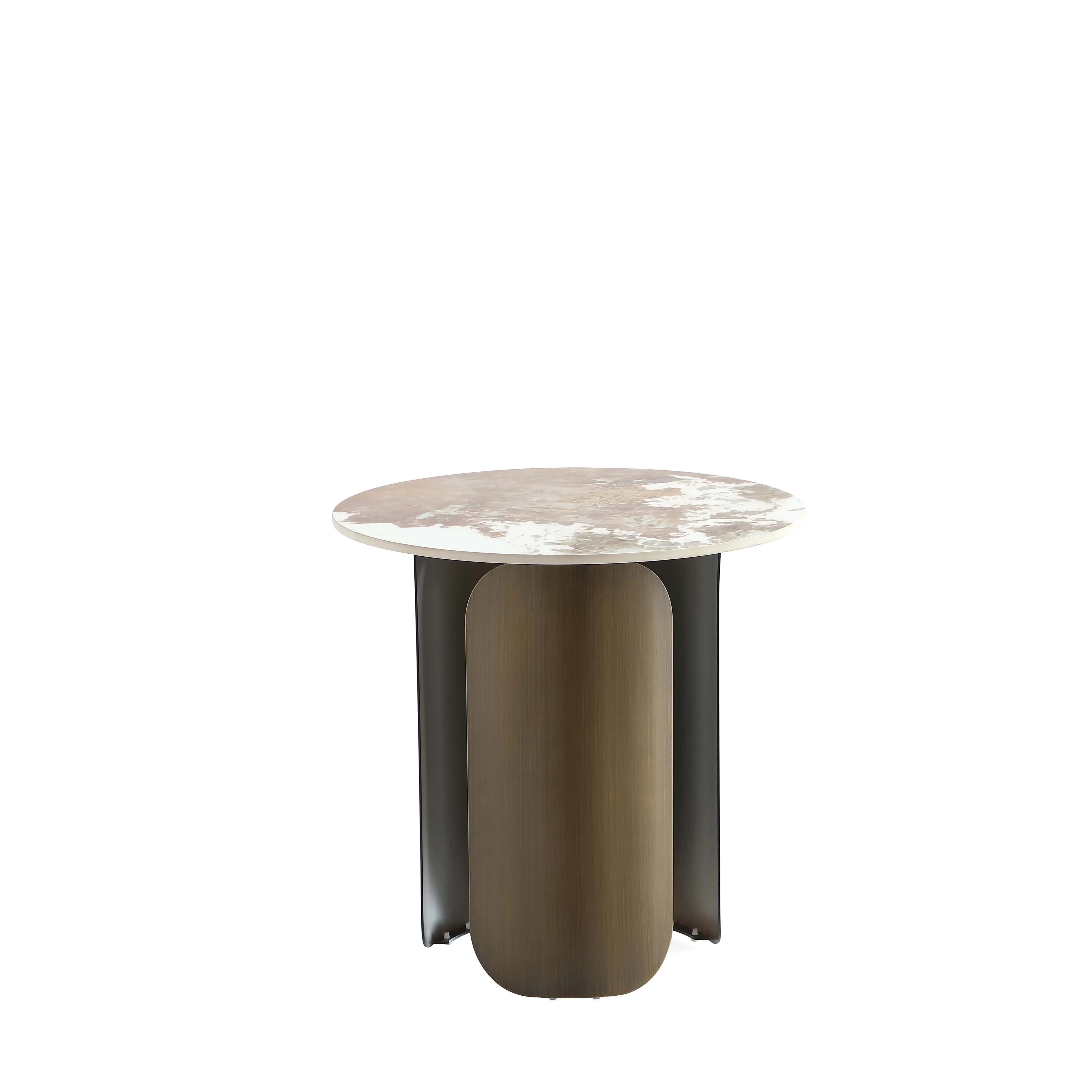 Monica Coffee Table and End Table in Gold (set of 2) - Image 14