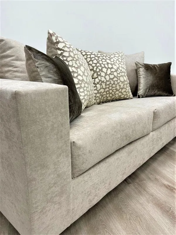 Monroe Hollywood Beige Sofa & Loveseat - Image 2