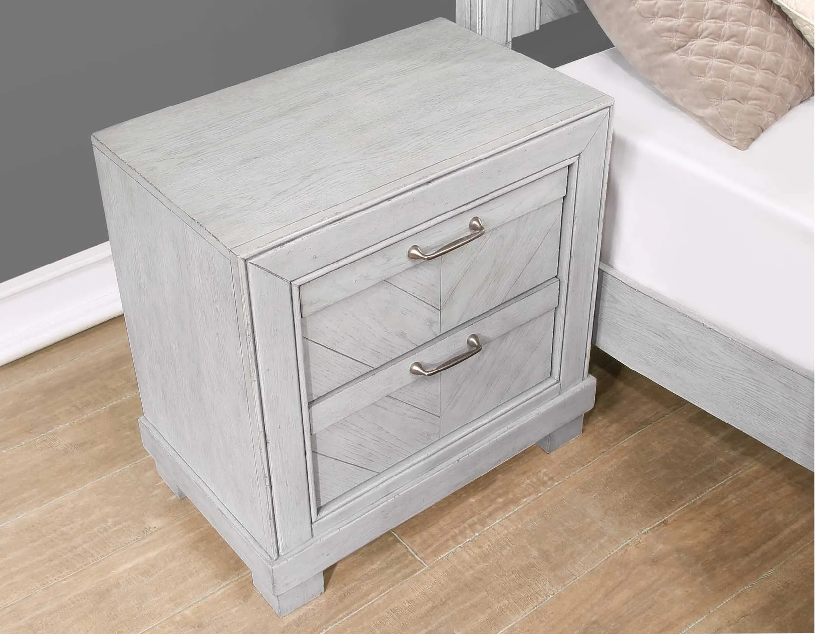 Montana Matte Gray Bedroom Set - Image 27