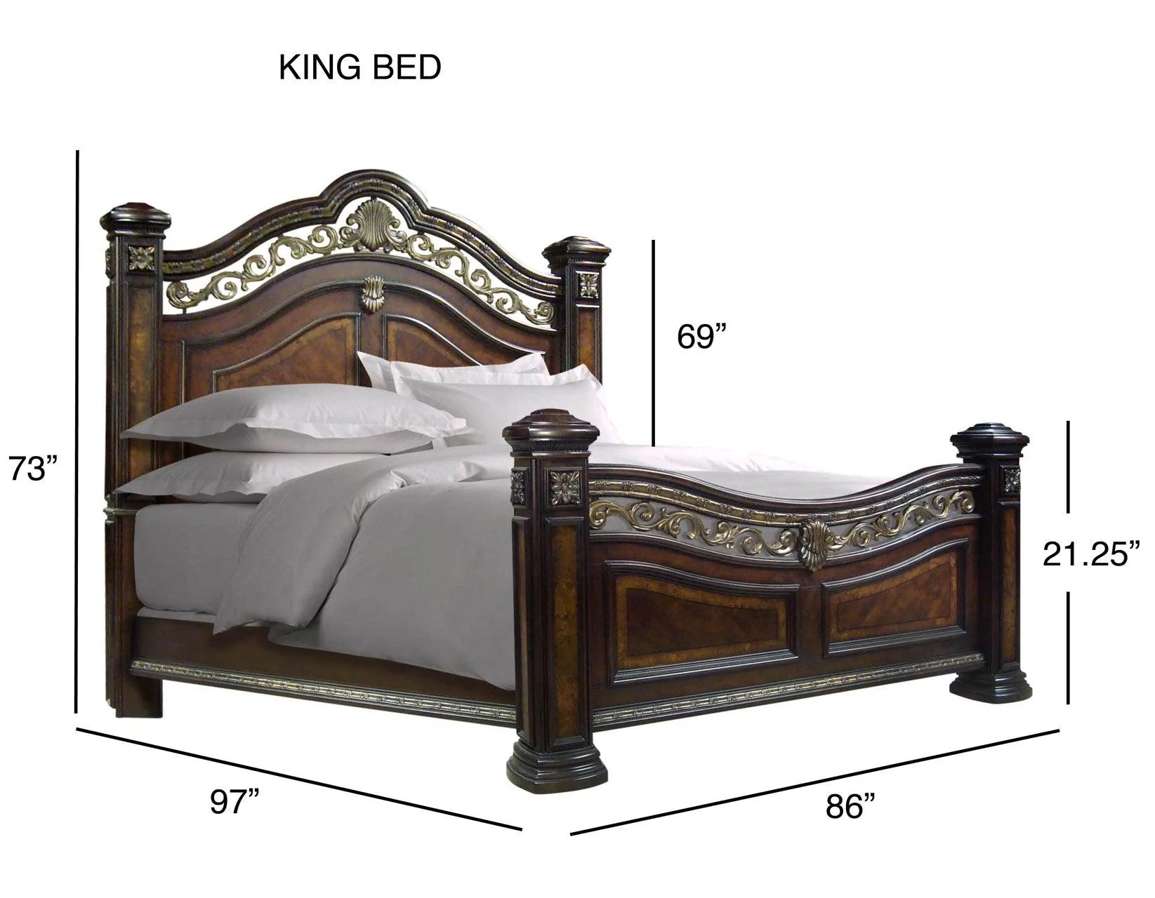 Monte Carlo King Bed - Image 10