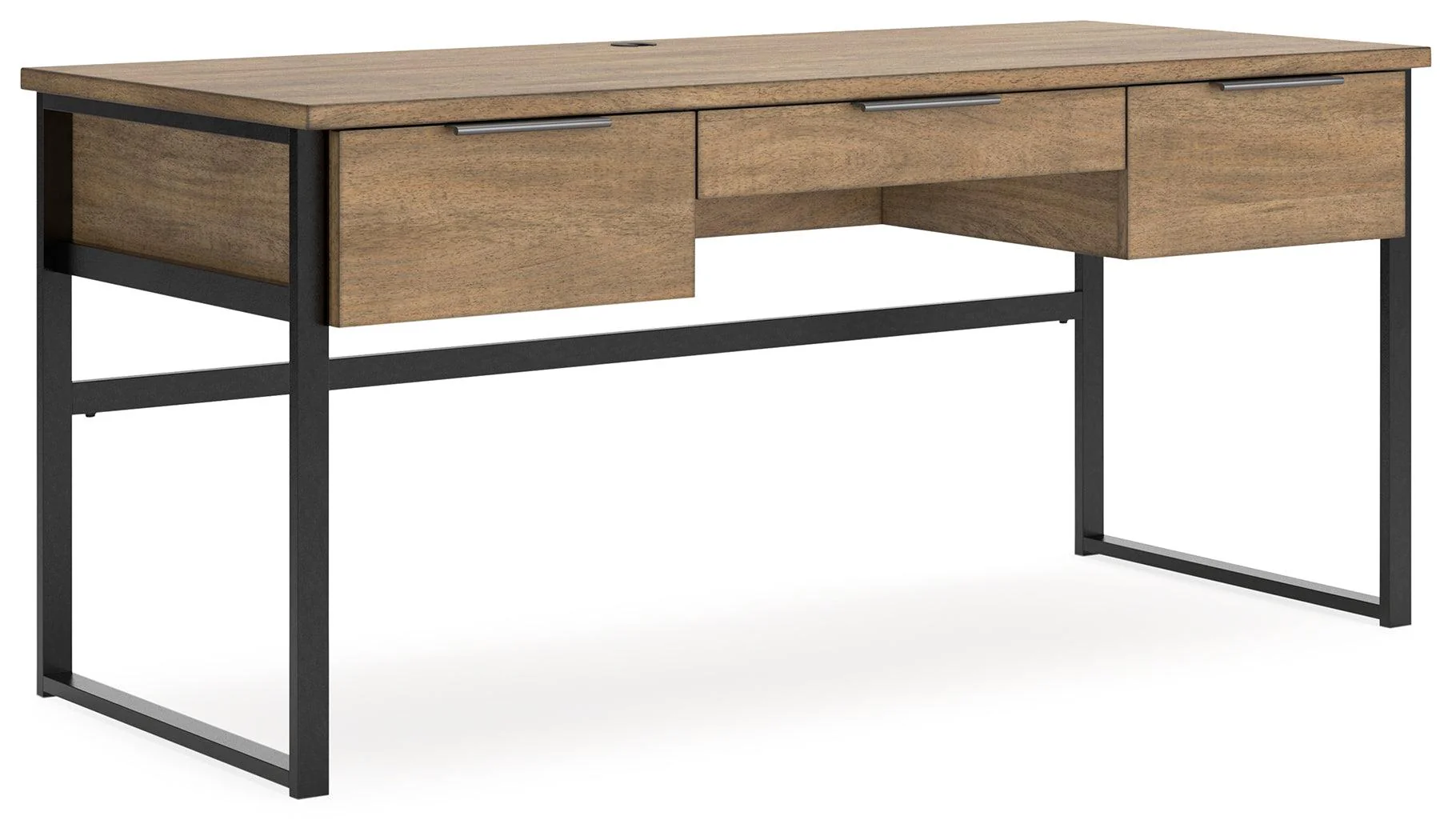 Montia Light Brown 67" Home Office Desk - Image 11
