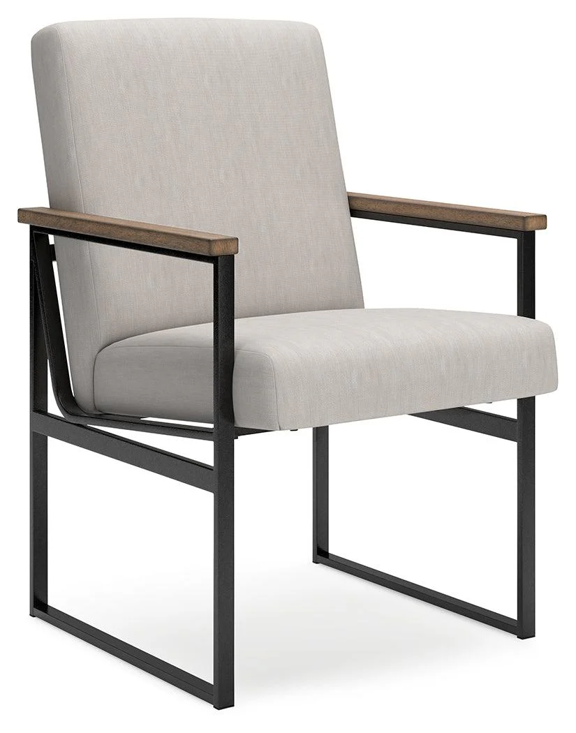 Montia Light Brown Home Office Desk Chair - Image 3