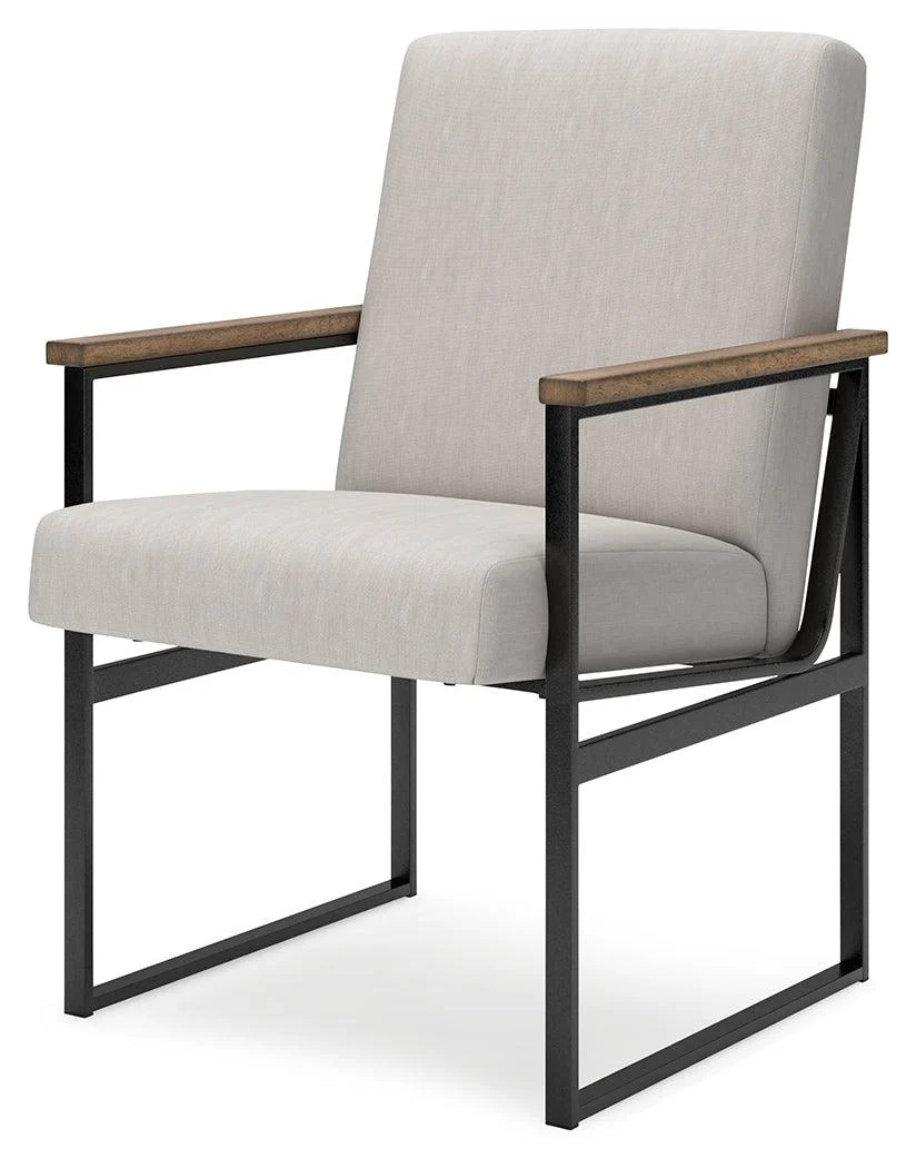 Montia Light Brown Home Office Desk Chair - Image 4