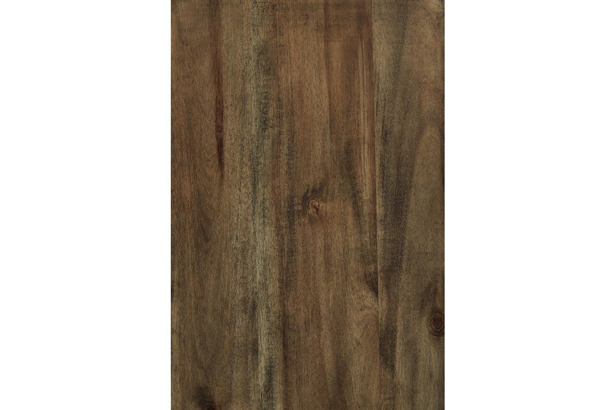 Moriville Grayish Brown Dining Bench - Image 7