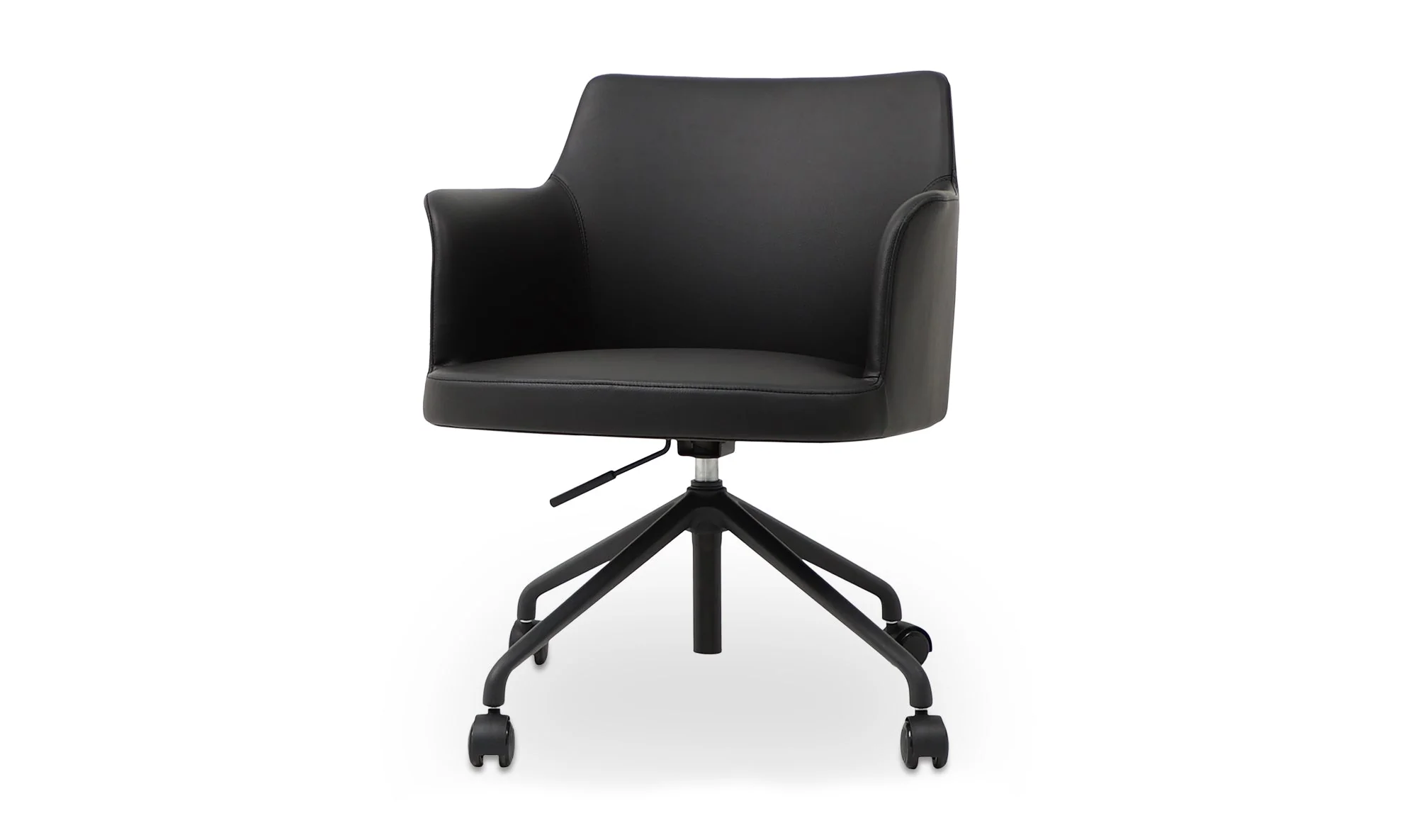 Morris Office Chair PVC Black - Image 4