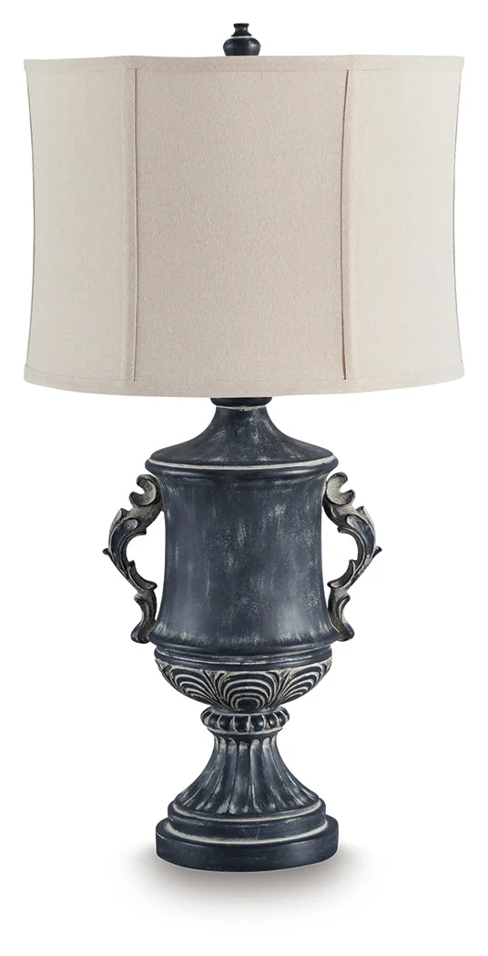 Morvanford Antique Black Table Lamp - Image 2