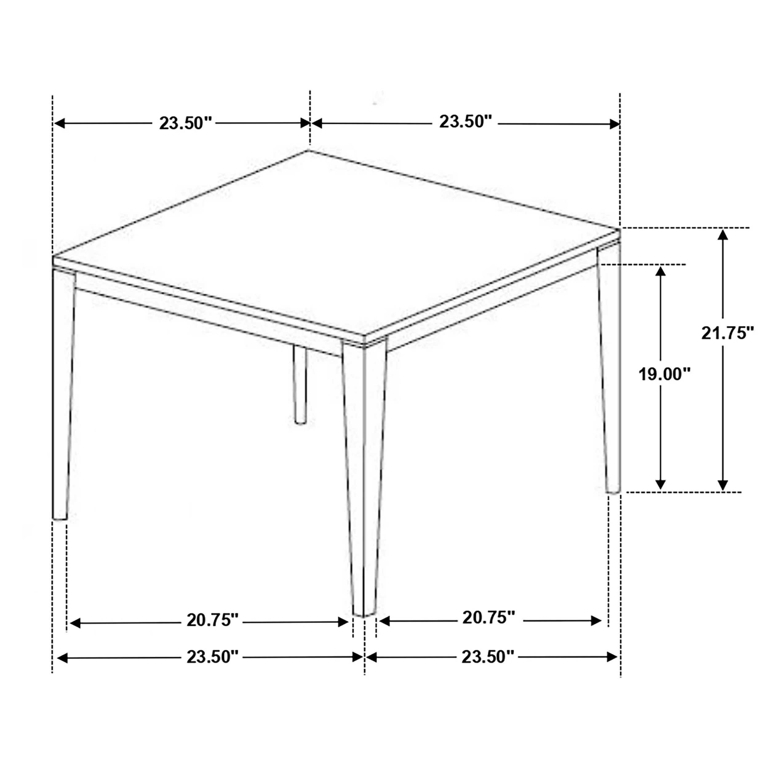 Mozzi Gray 2-Piece Faux Marble Coffee and End Table Set - Image 12