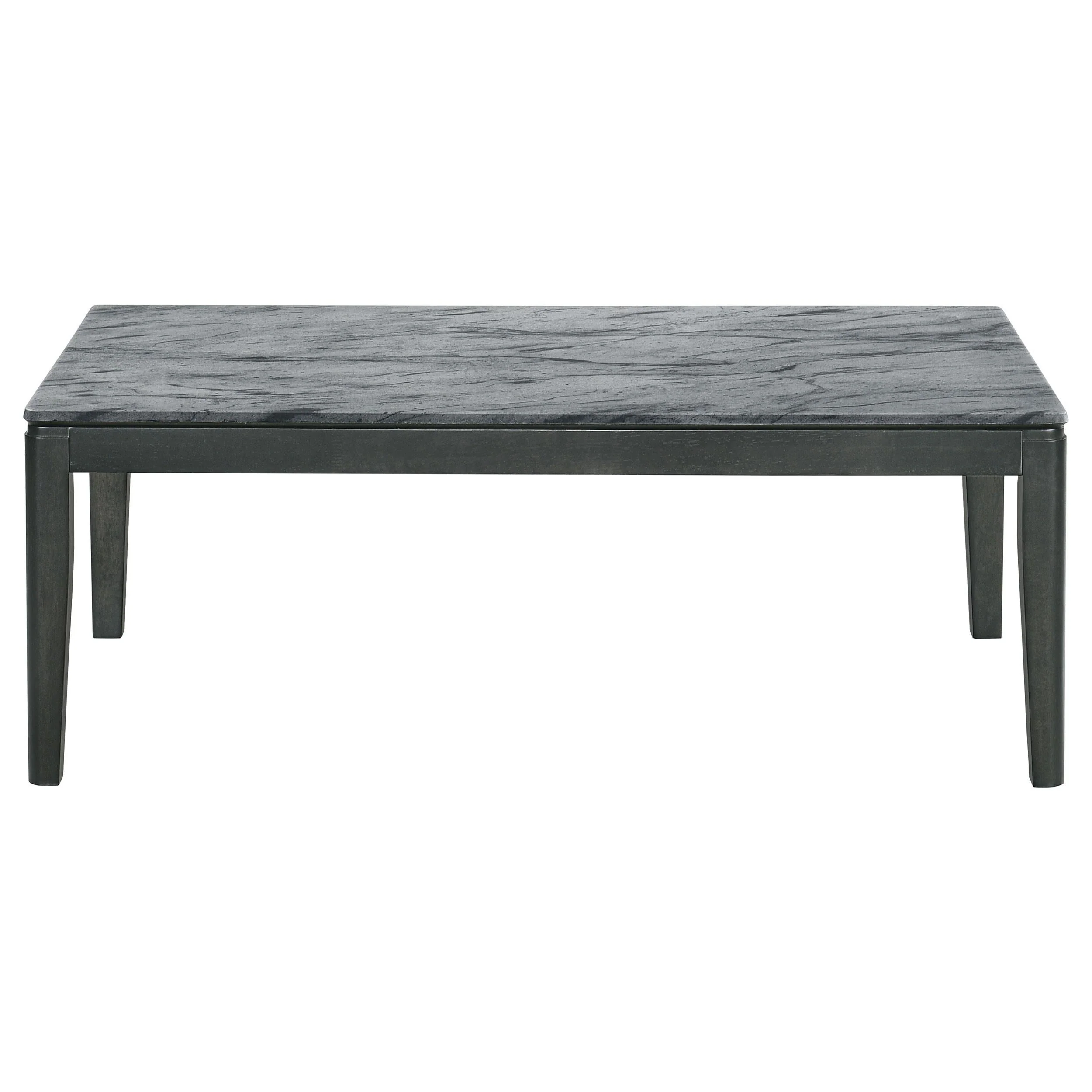 Mozzi Gray 2-Piece Faux Marble Coffee and End Table Set - Image 7