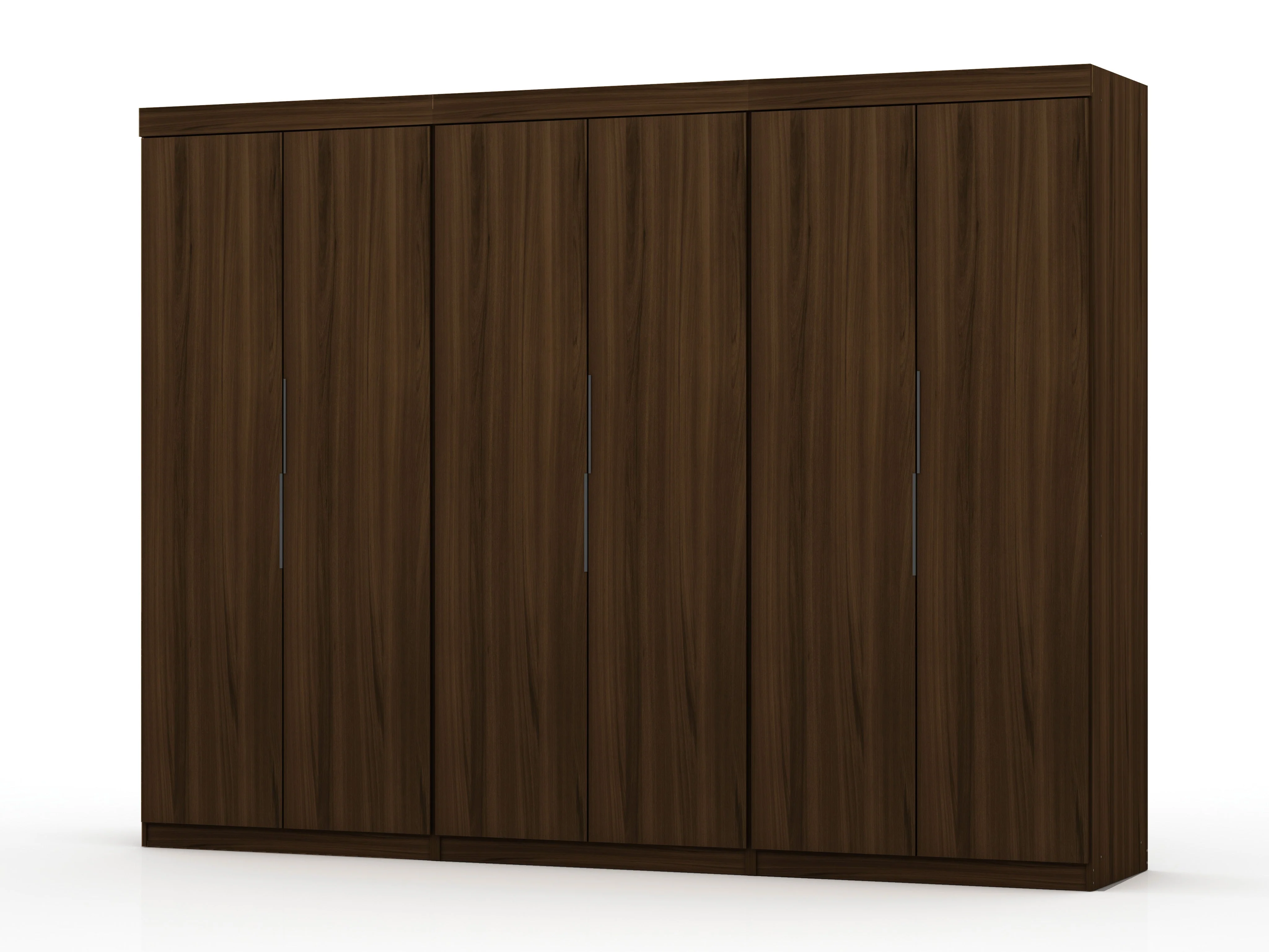 Mulberry 2.0 Wardrobe Closet in Brown (set of 3)