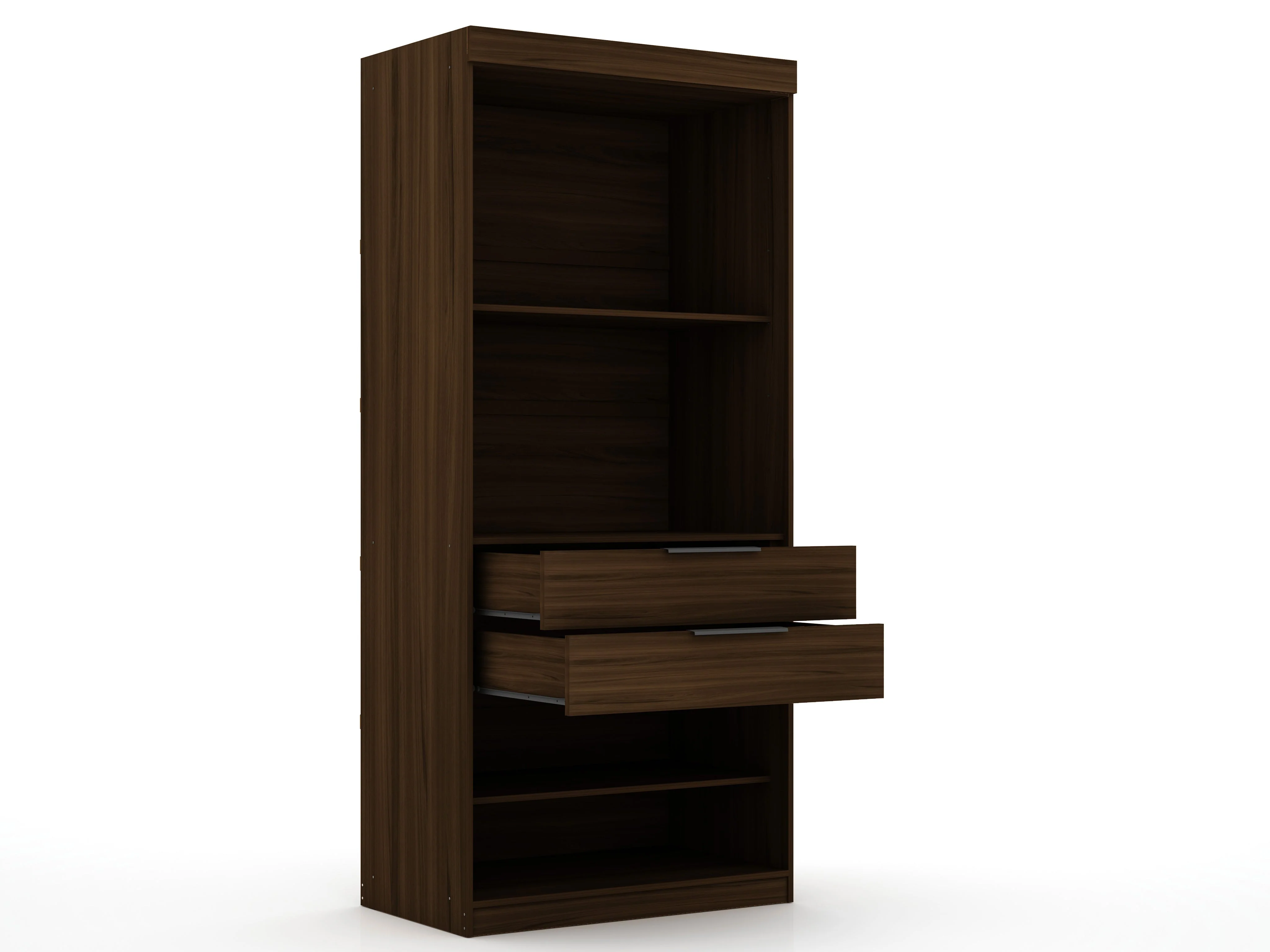 Mulberry 2.0 Wardrobe Closet in Brown (set of 3) - Image 4