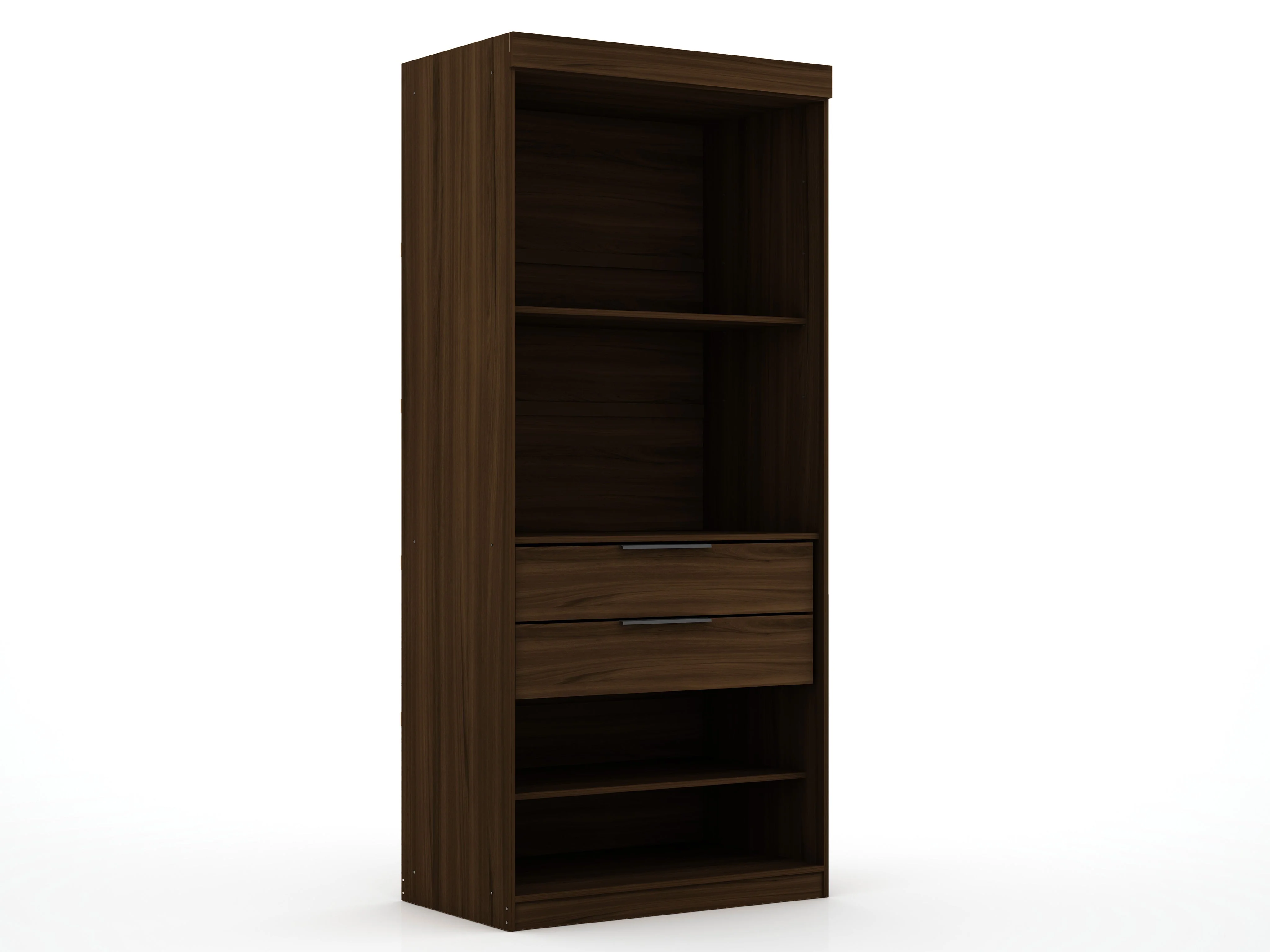 Mulberry 2.0 Wardrobe Closet in Brown (set of 3) - Image 7