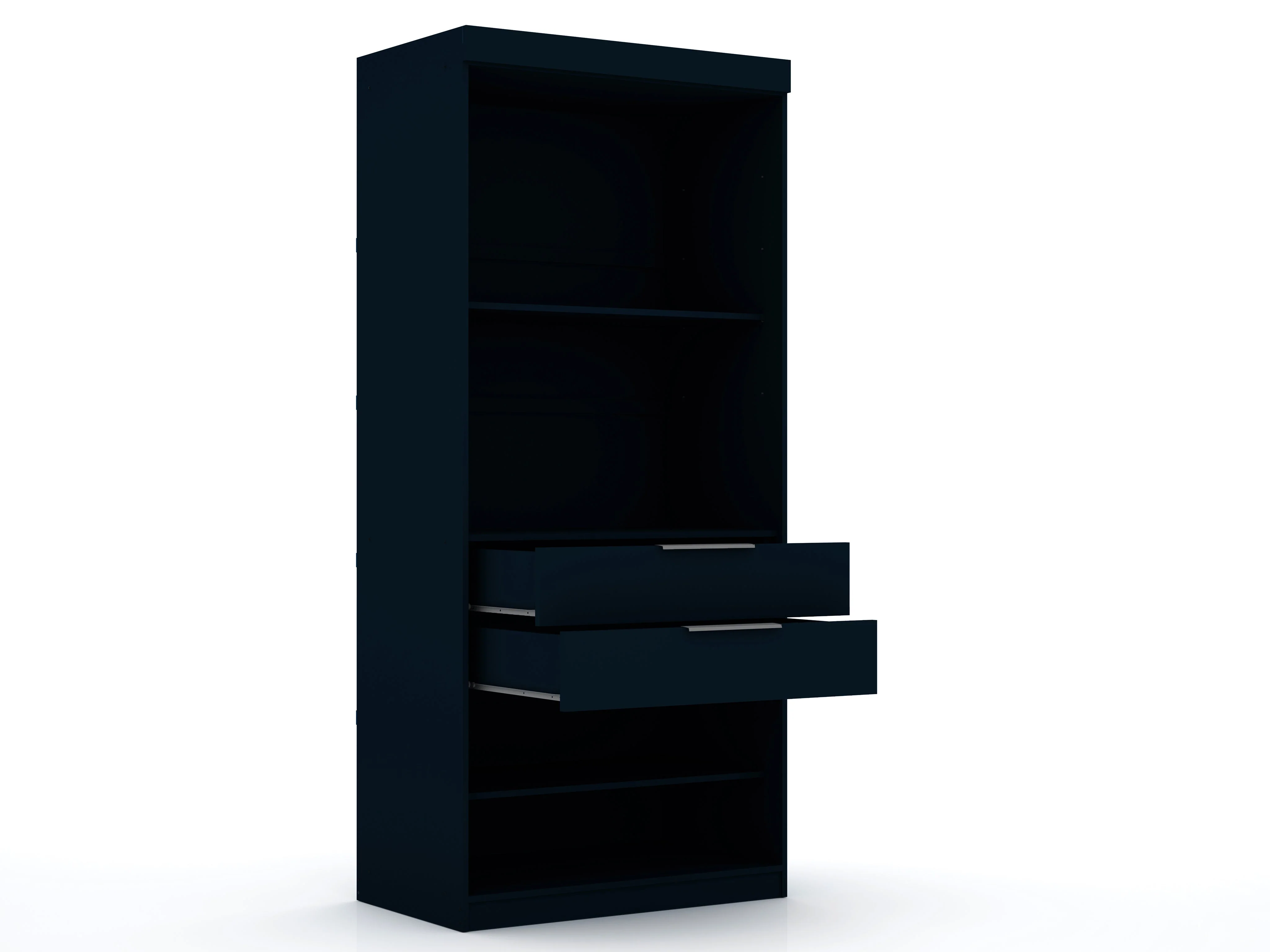 Mulberry Open 1 Sectional Closet in Tatiana Midnight Blue - Image 5