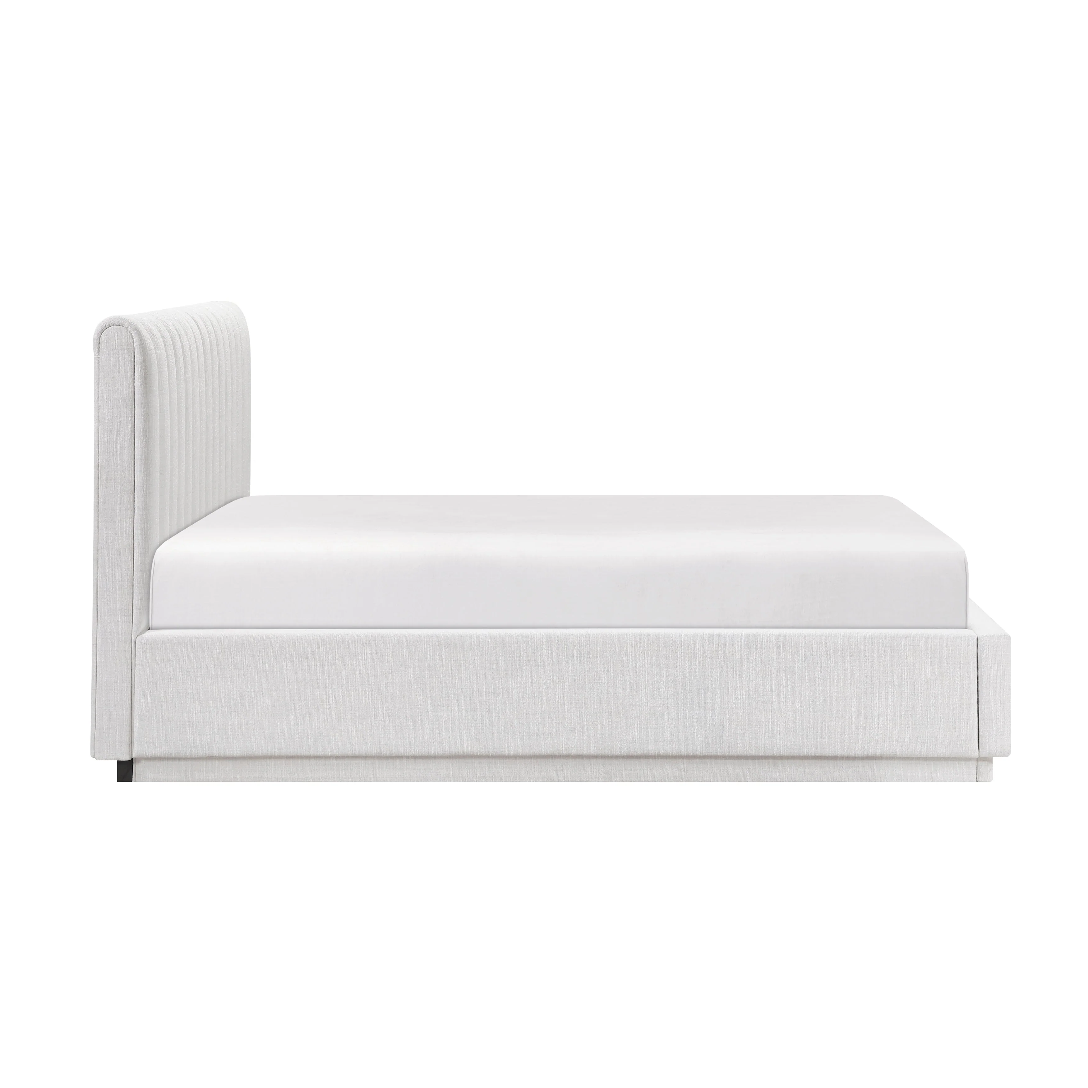 Mulvane Natural Full Upholstered Platform Bed - Image 7