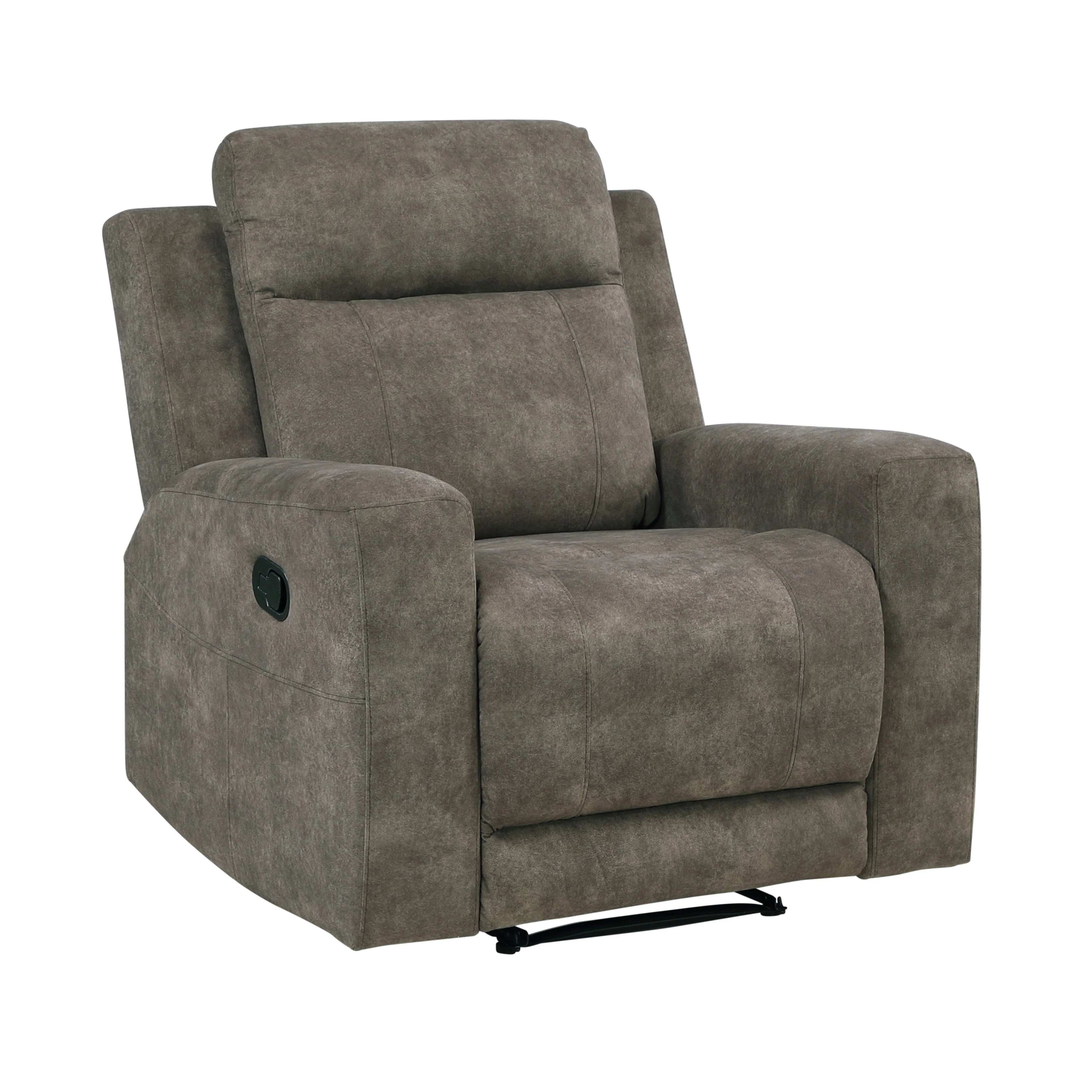 Muncie Brown Reclining Chair - Image 3