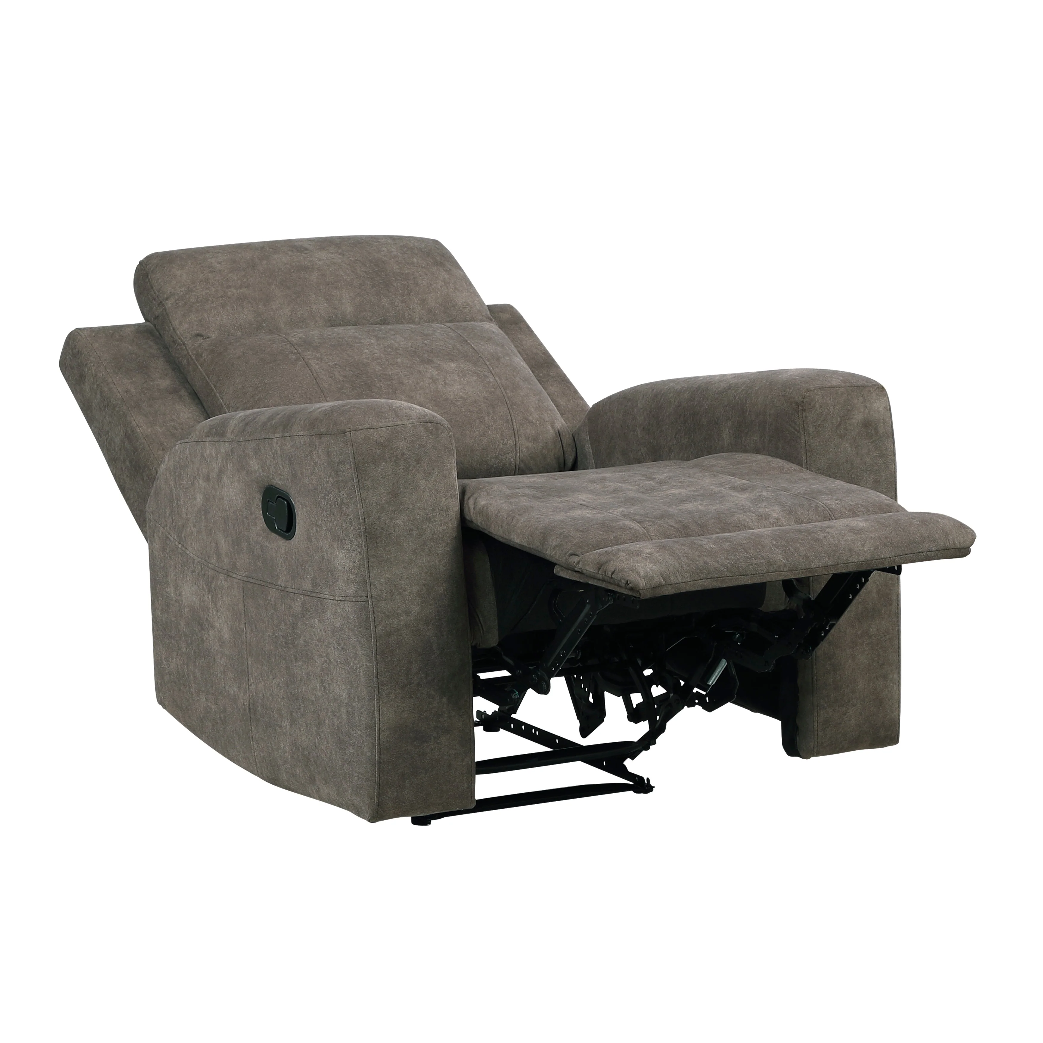 Muncie Brown Reclining Chair - Image 7