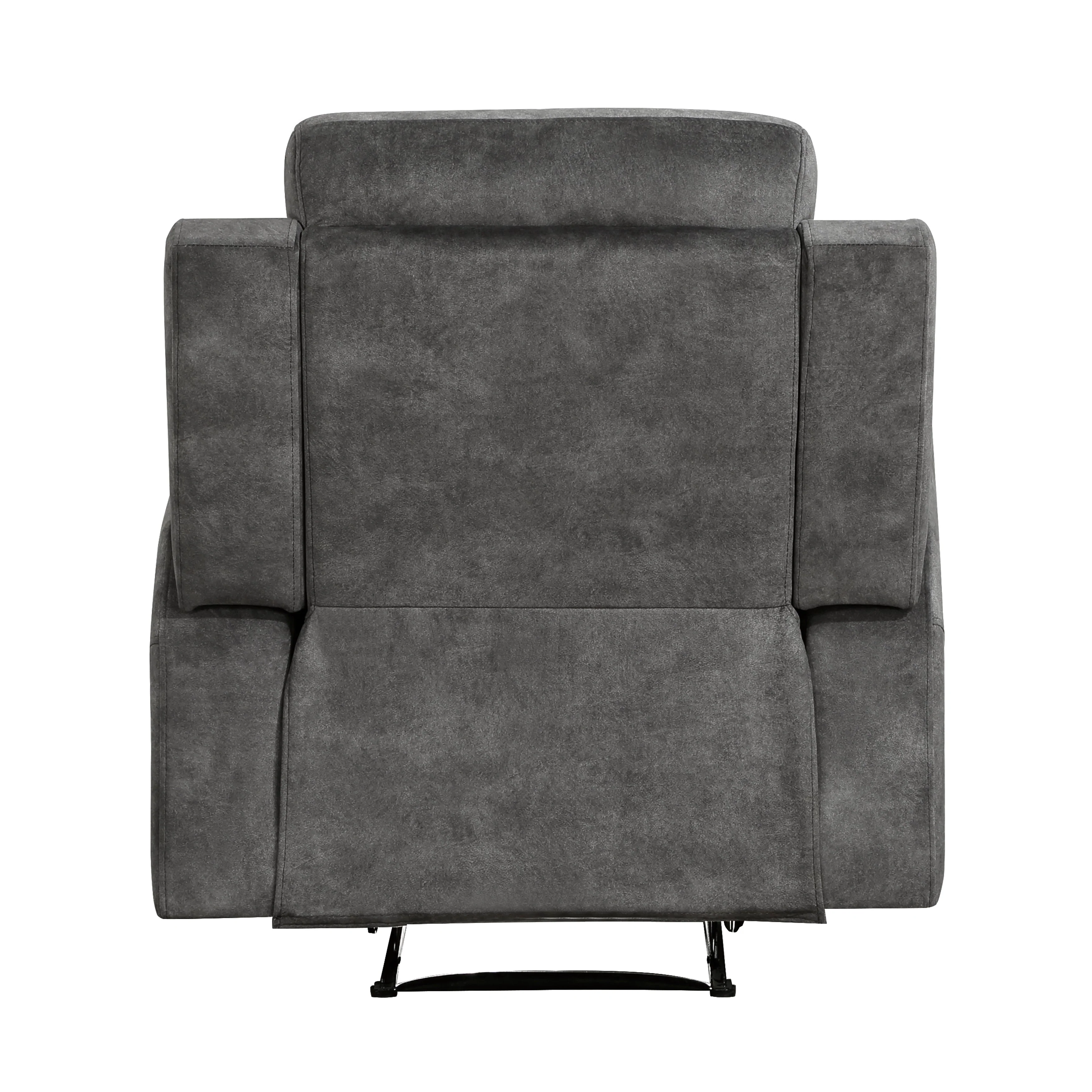 Muncie Brownish Gray Double Reclining Living Room Set - Image 15
