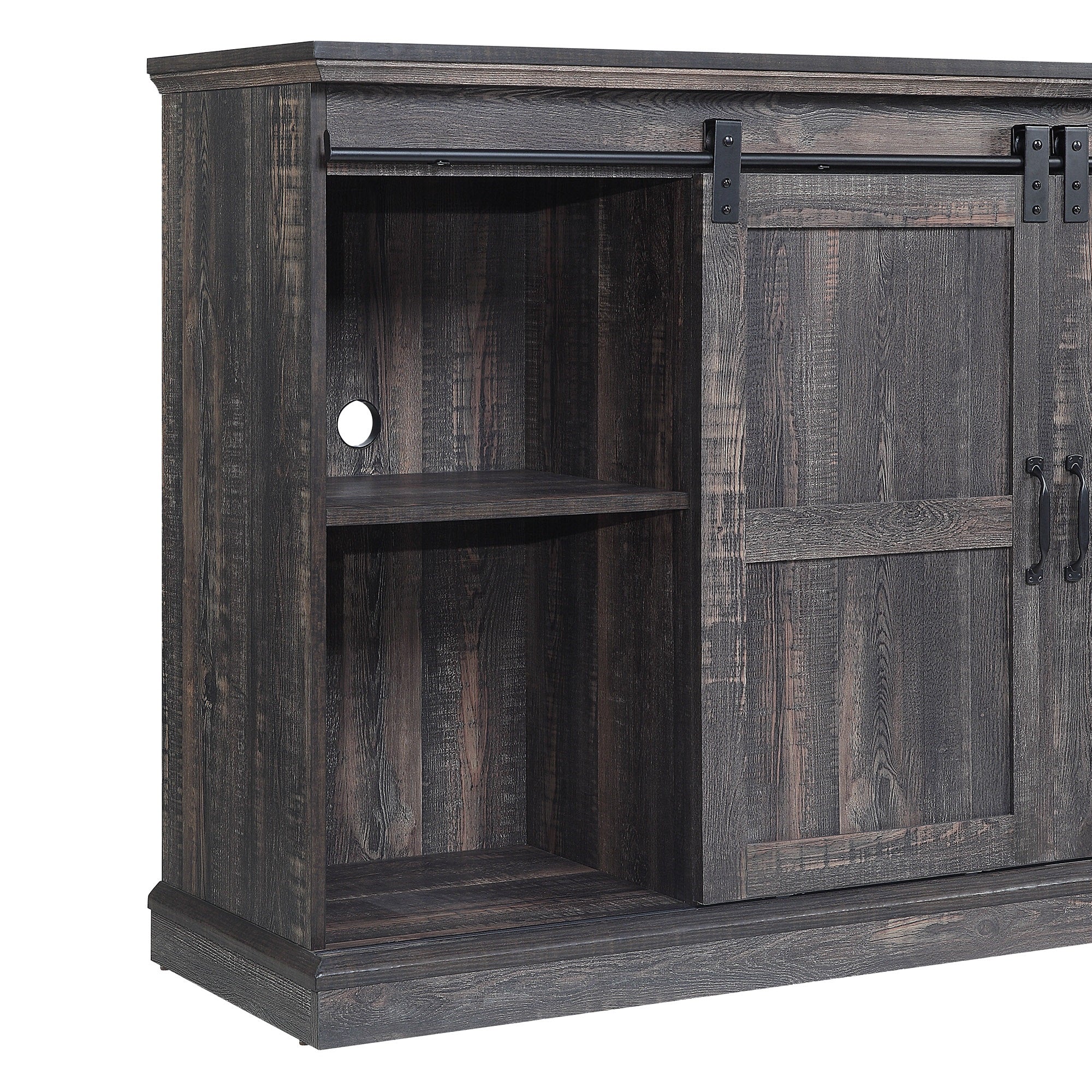 Myrtle 60" TV Stand in Heavy Brown - Image 7