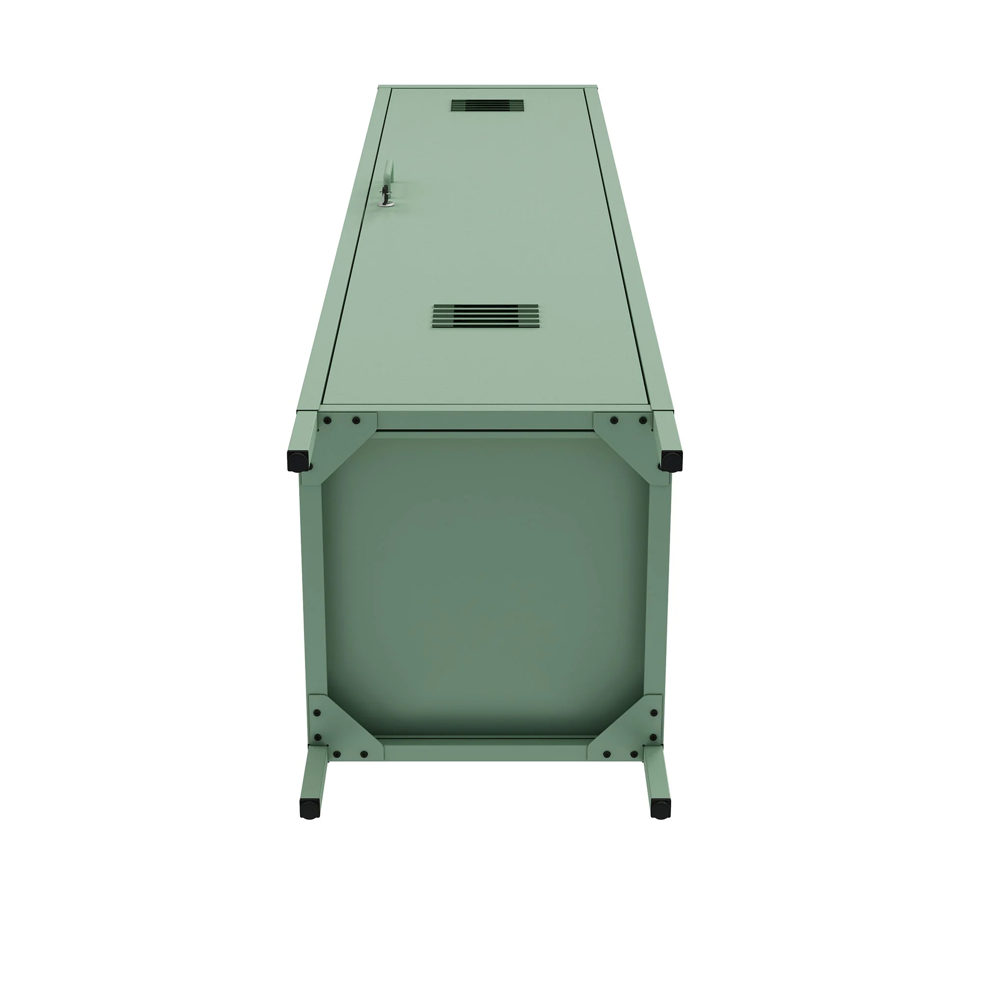 Naomi 15" Single Locker Storage Cabinet in Green - Image 11