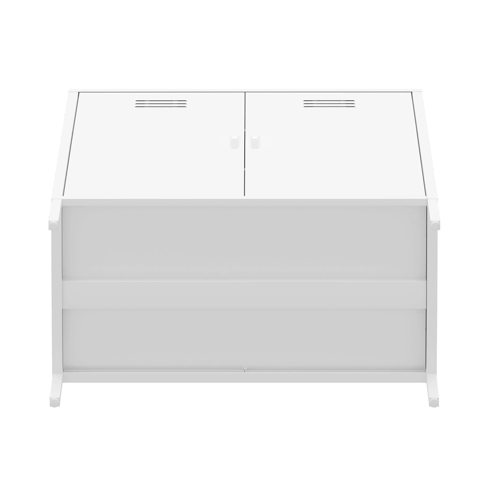 Naomi 31.5" Accent Cabinet in White - Image 11