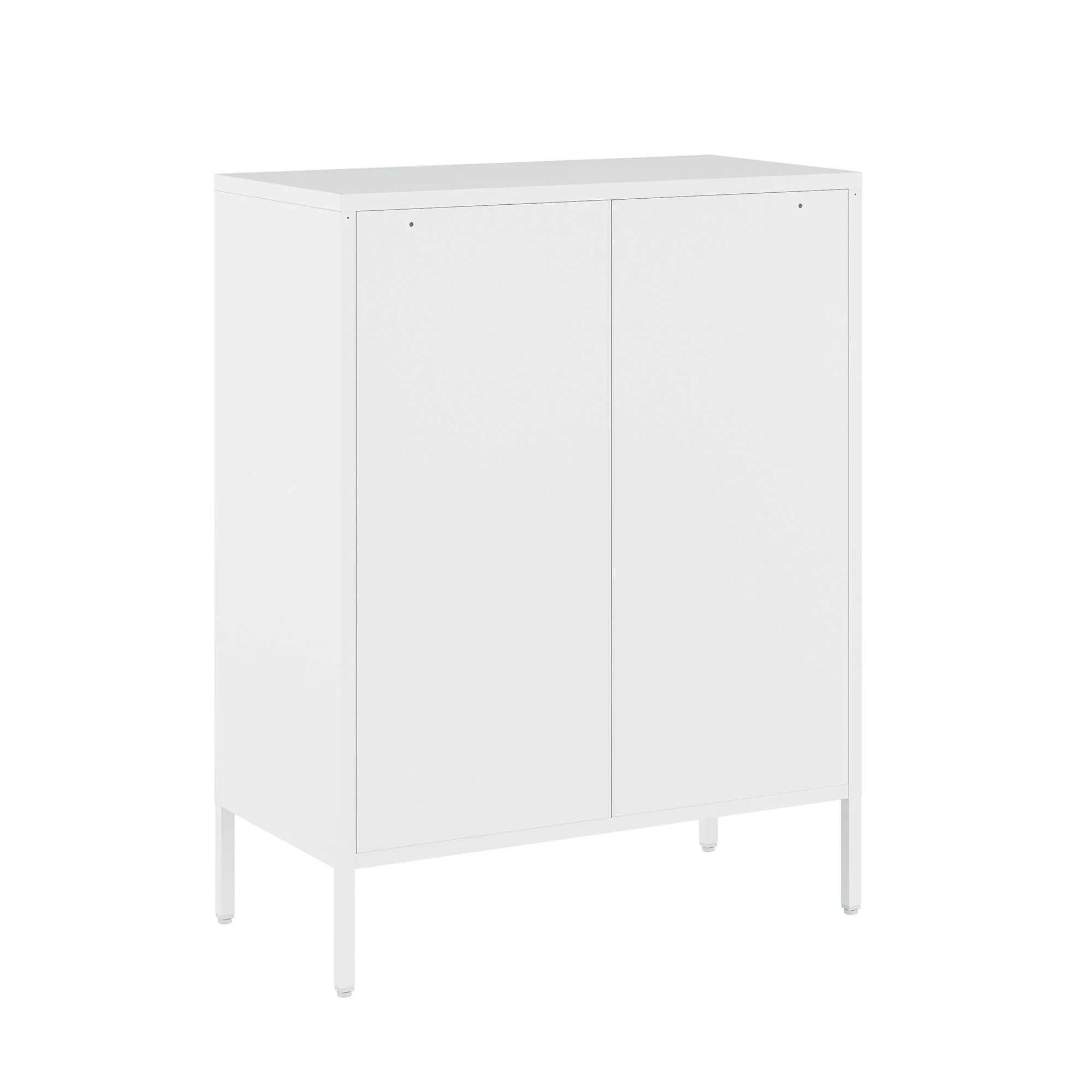 Naomi 31.5" Accent Cabinet in White - Image 9
