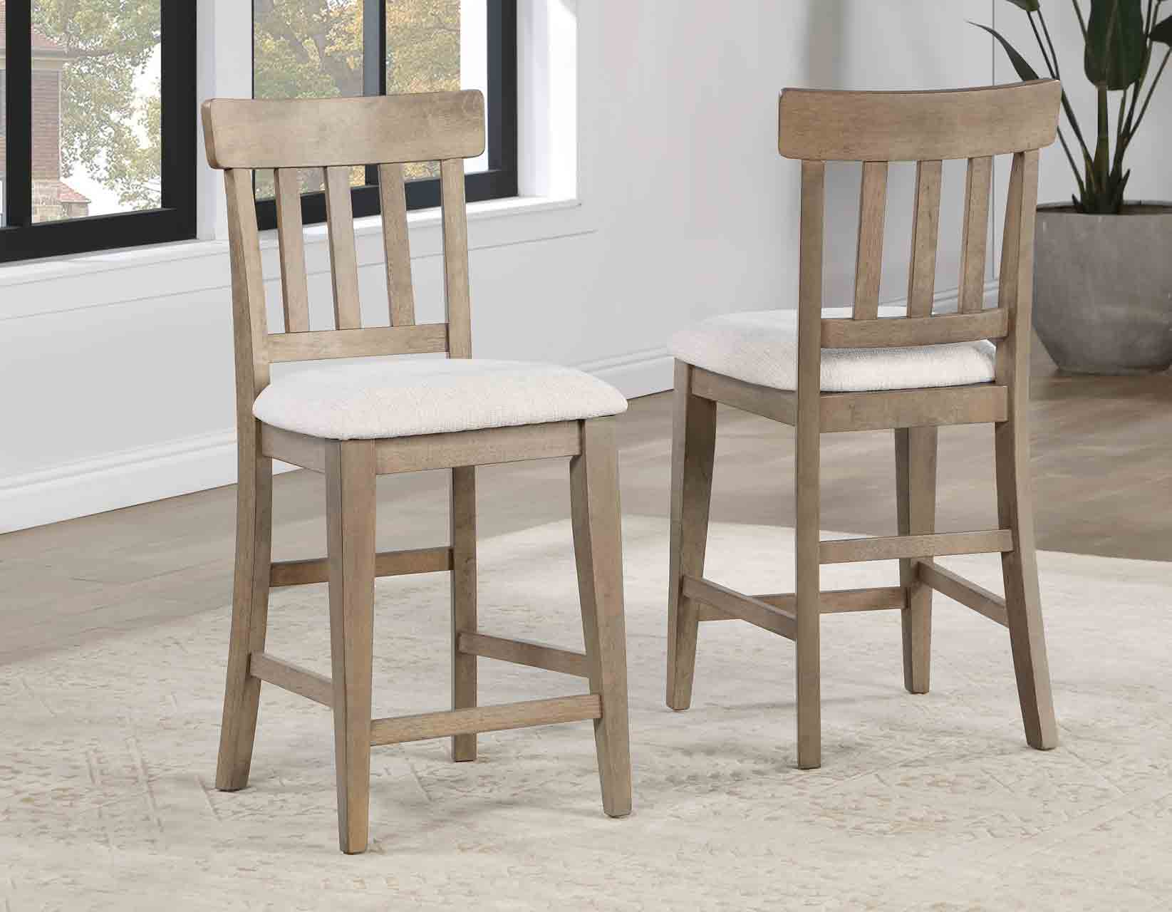 Napa Weathered Sand Counter Height Dining Set - Image 6