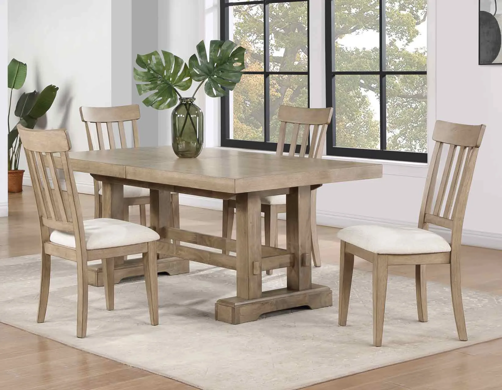 Napa Weathered Sand Dining Room Set - Image 6