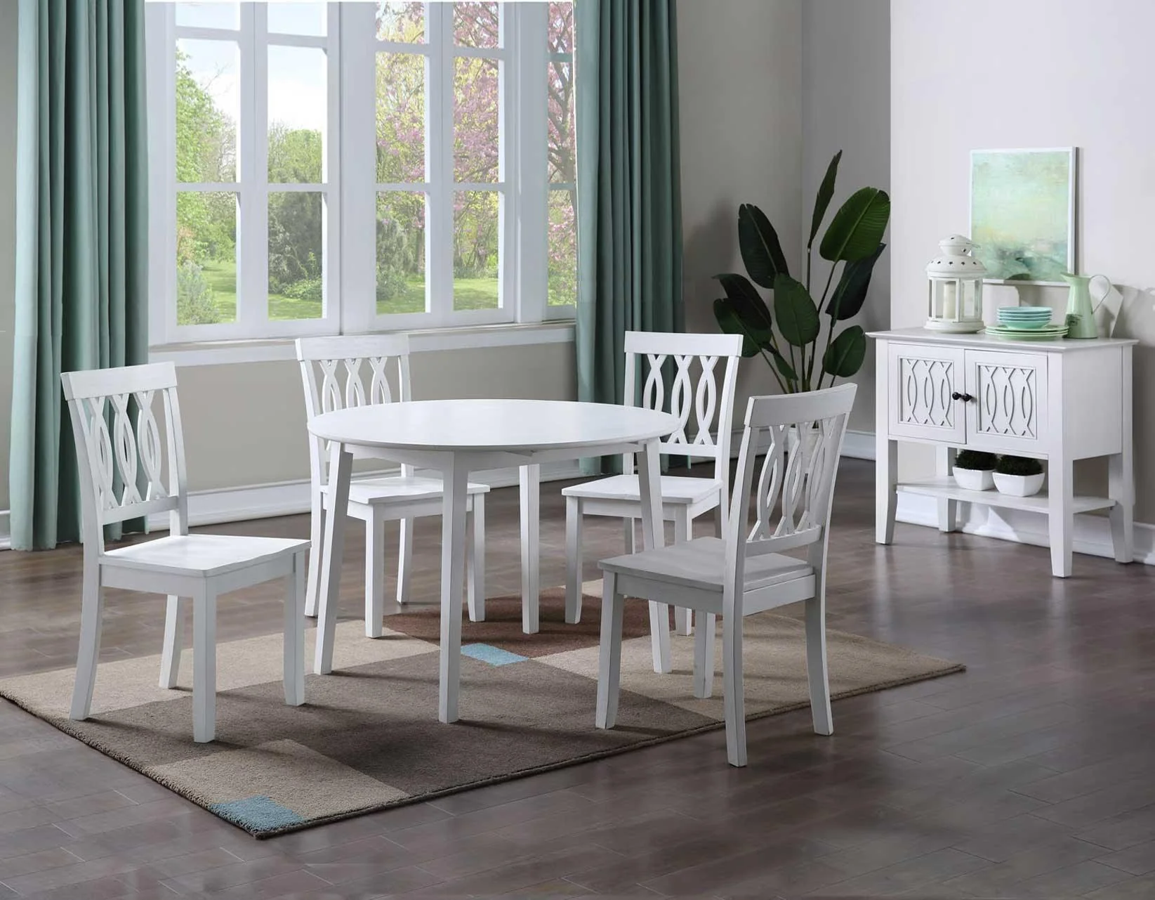 Naples 42-inch Drop-Leaf Dining Table - Image 6