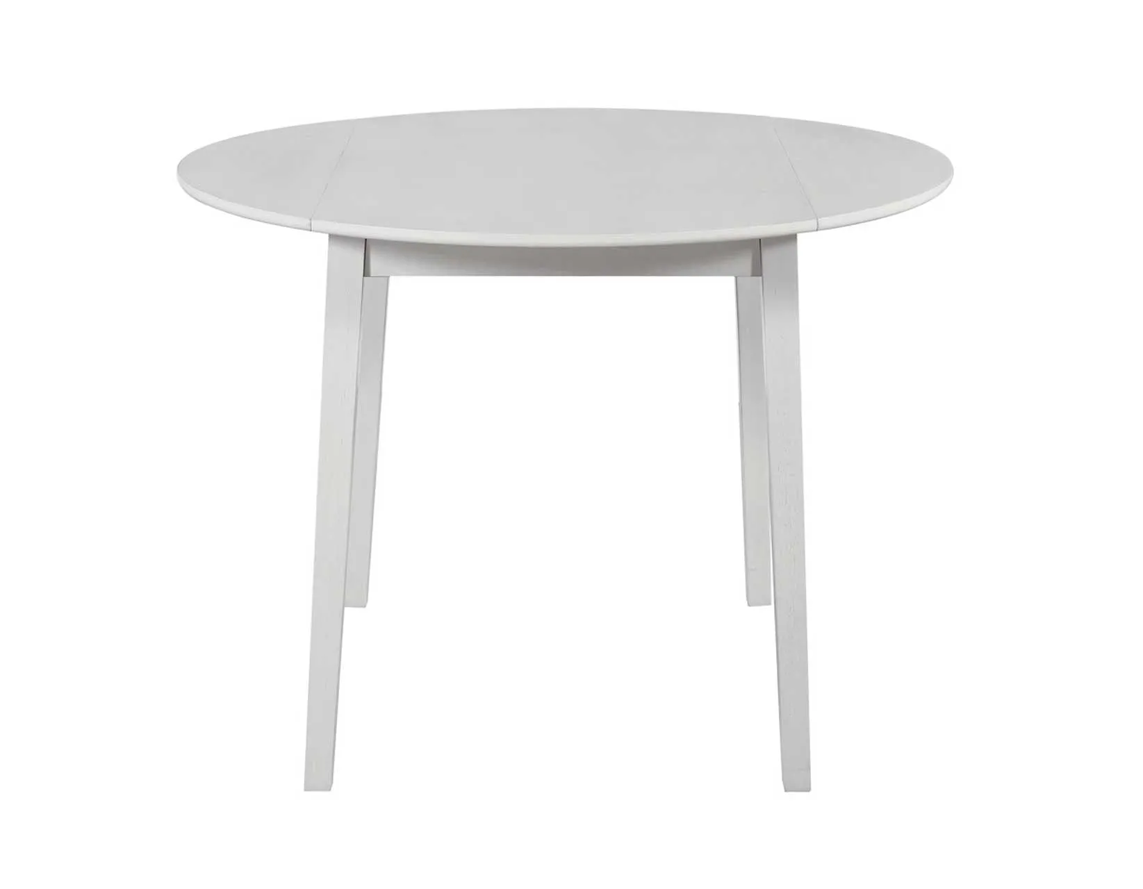 Naples Antique White Drop-Leaf Dining Room Set - Image 10