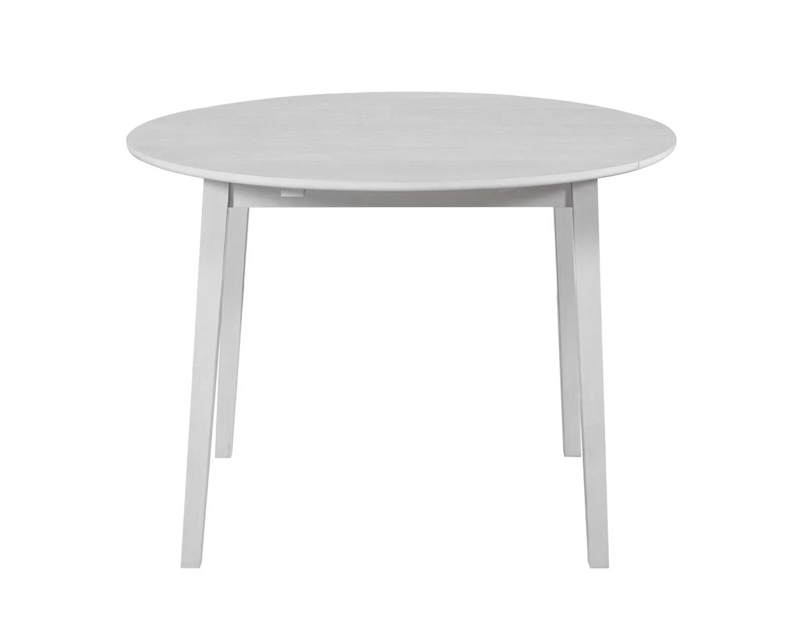 Naples Antique White Drop-Leaf Dining Room Set - Image 6