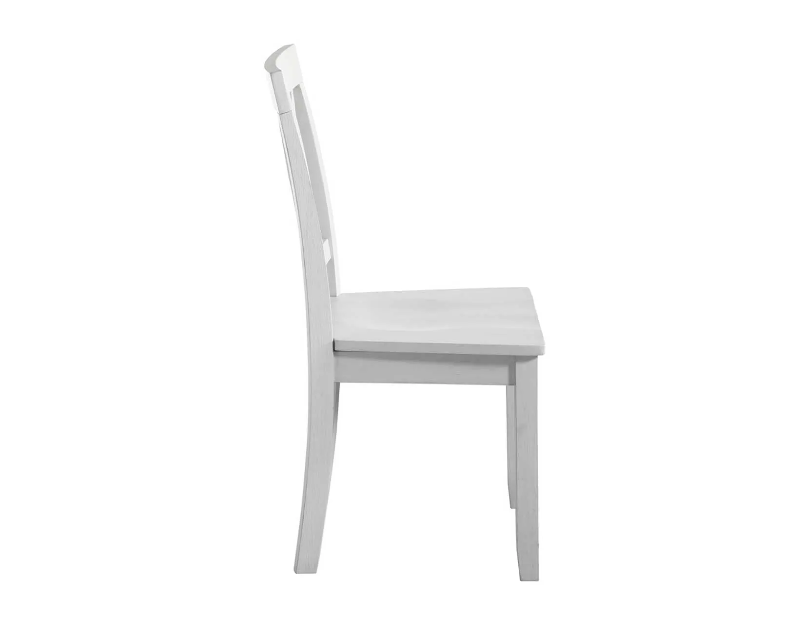Naples Antique White Drop-Leaf Dining Room Set - Image 9