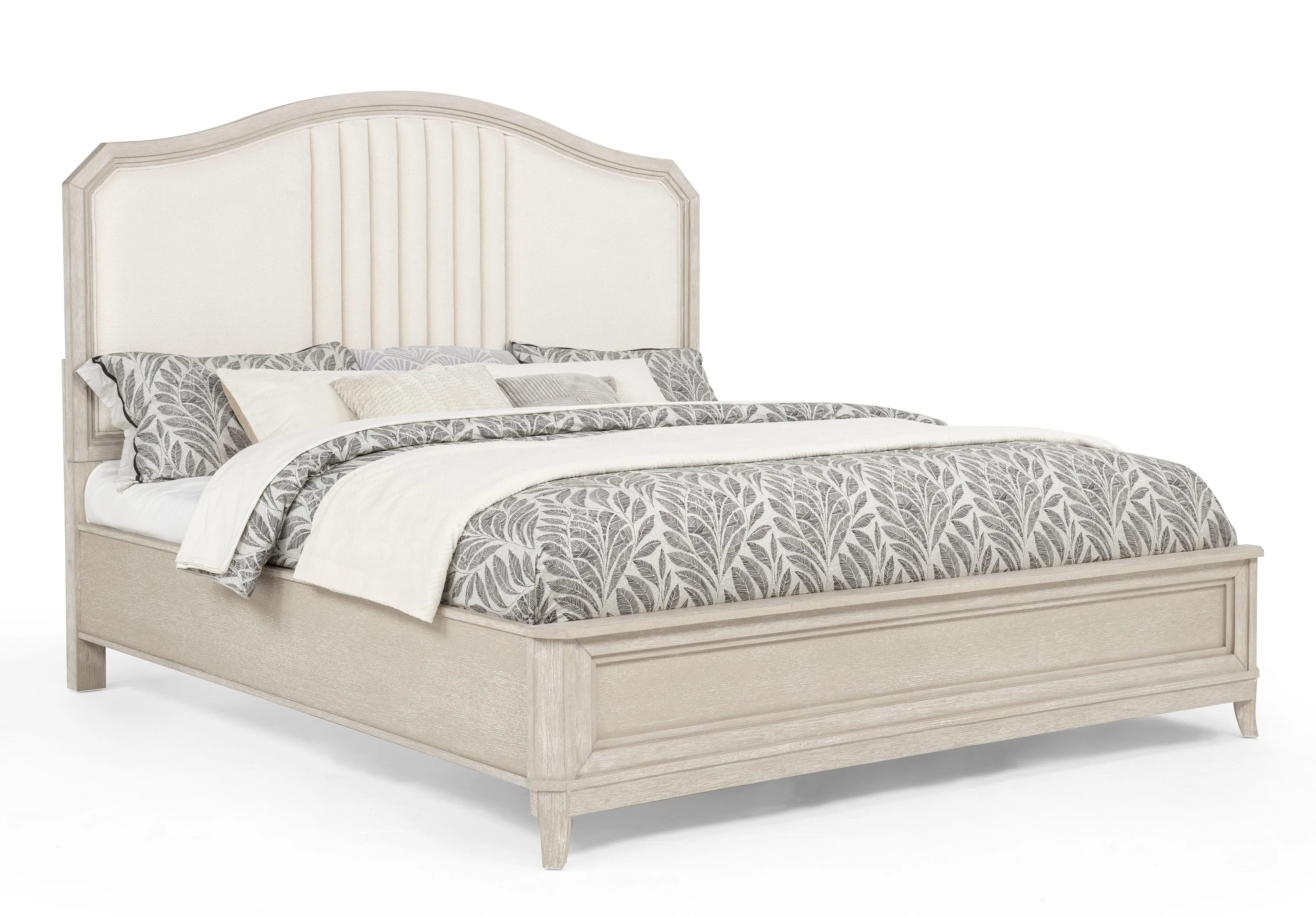 Napoli Natural Queen Panel Bed