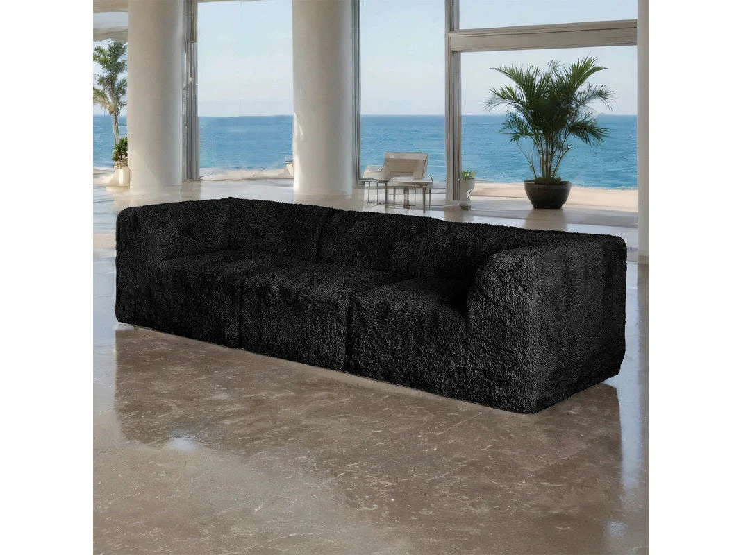 Nappi Black Sofa