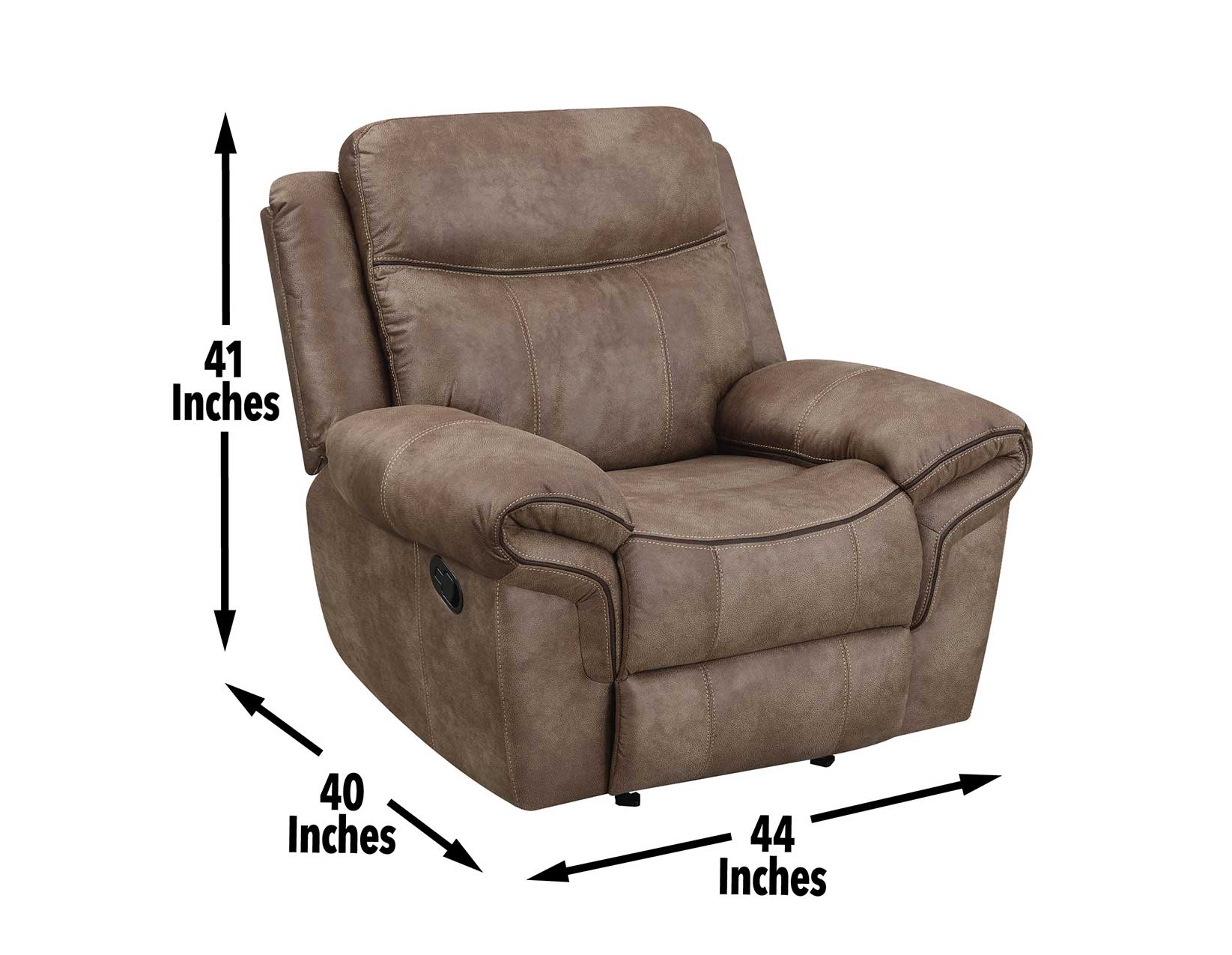 Nashville Coca 3-Piece Manual Reclining Set - Image 28