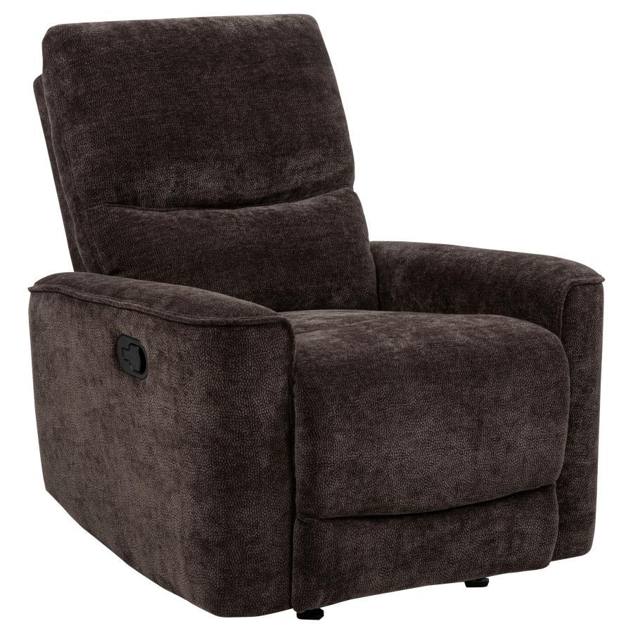 Navarro Chenille Upholstered Glider Recliner - Image 24