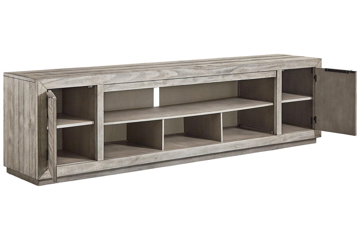 Naydell Gray 92" TV Stand - Image 2