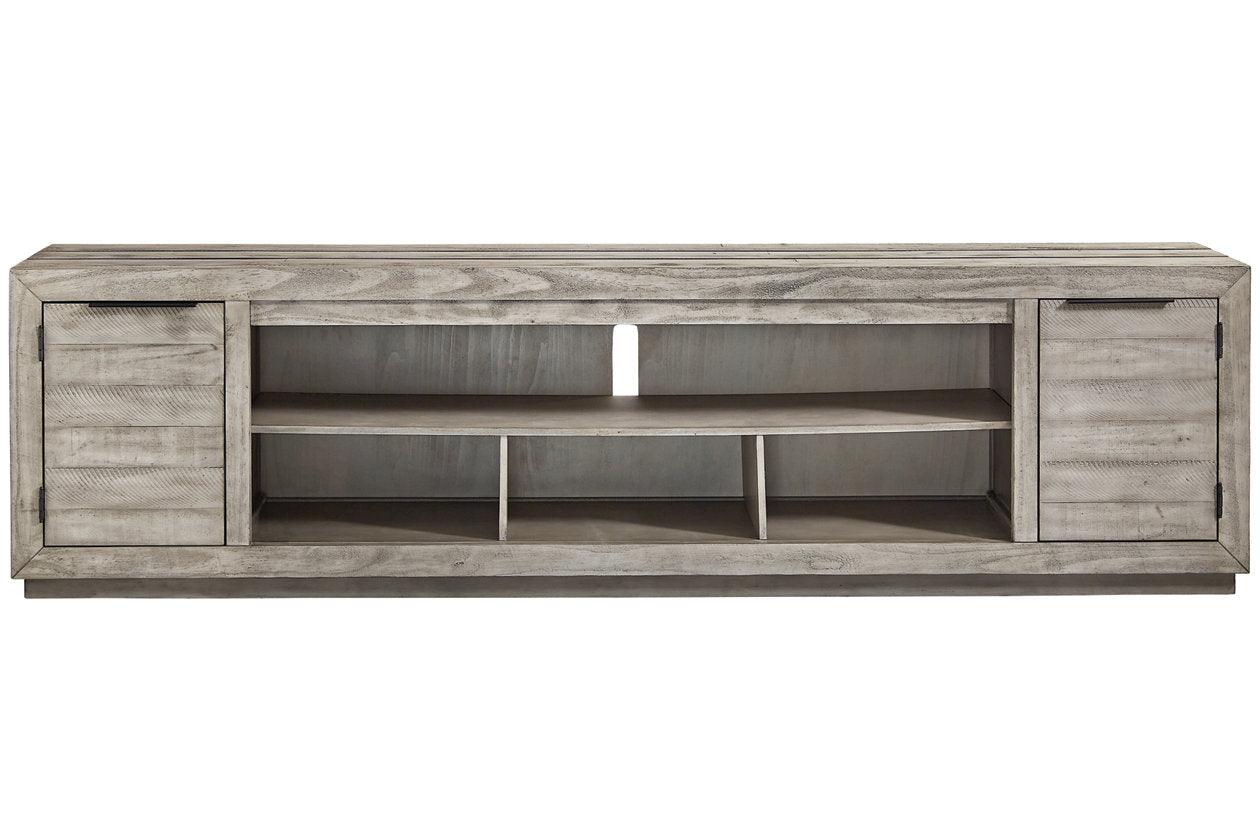 Naydell Gray 92" TV Stand - Image 3
