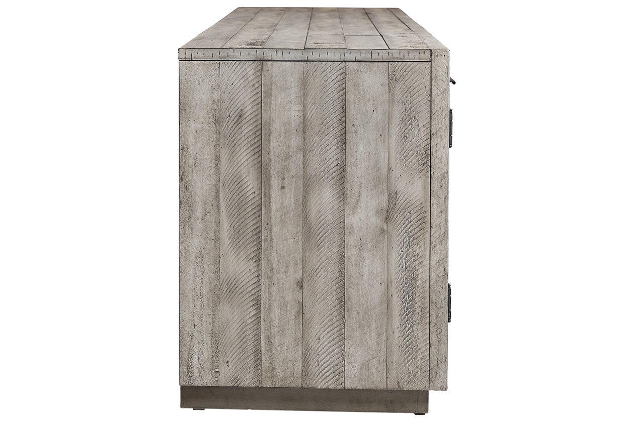 Naydell Gray 92" TV Stand - Image 4