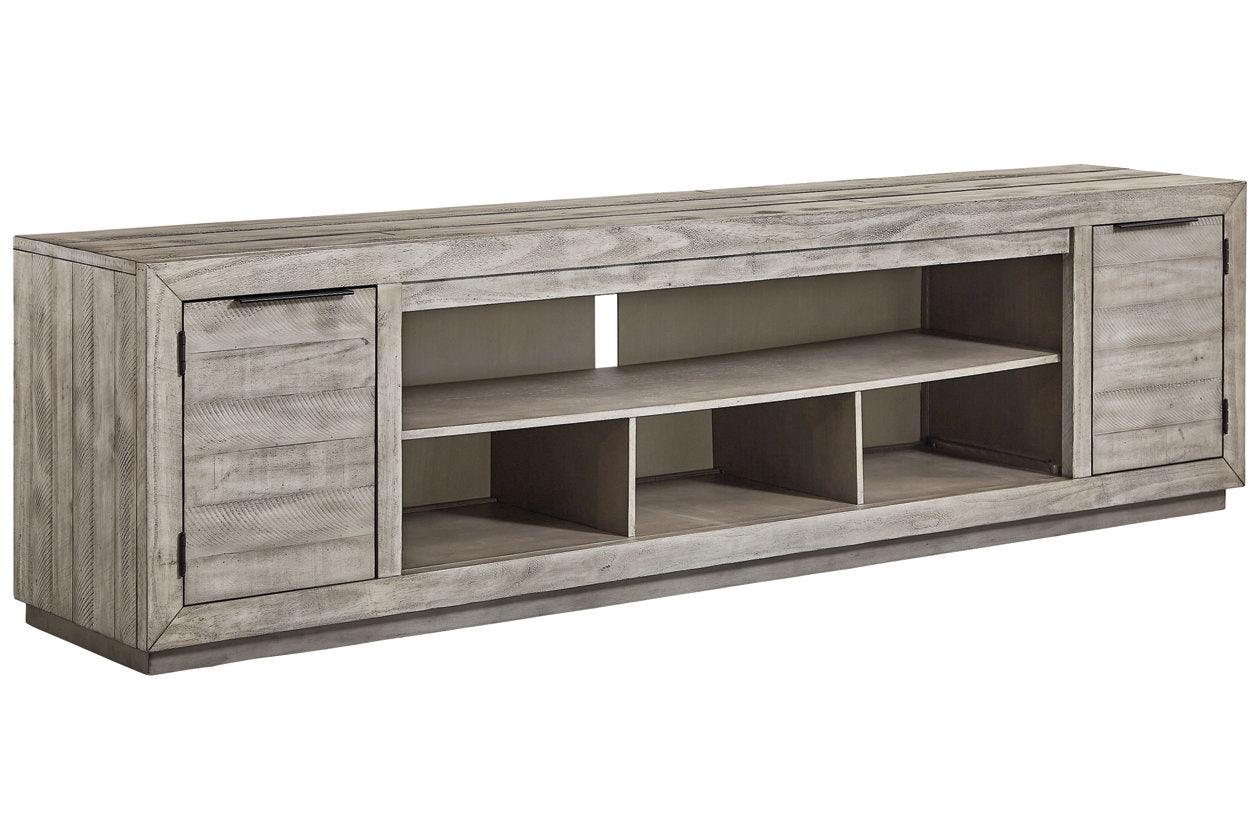 Naydell Gray 92" TV Stand - Image 7
