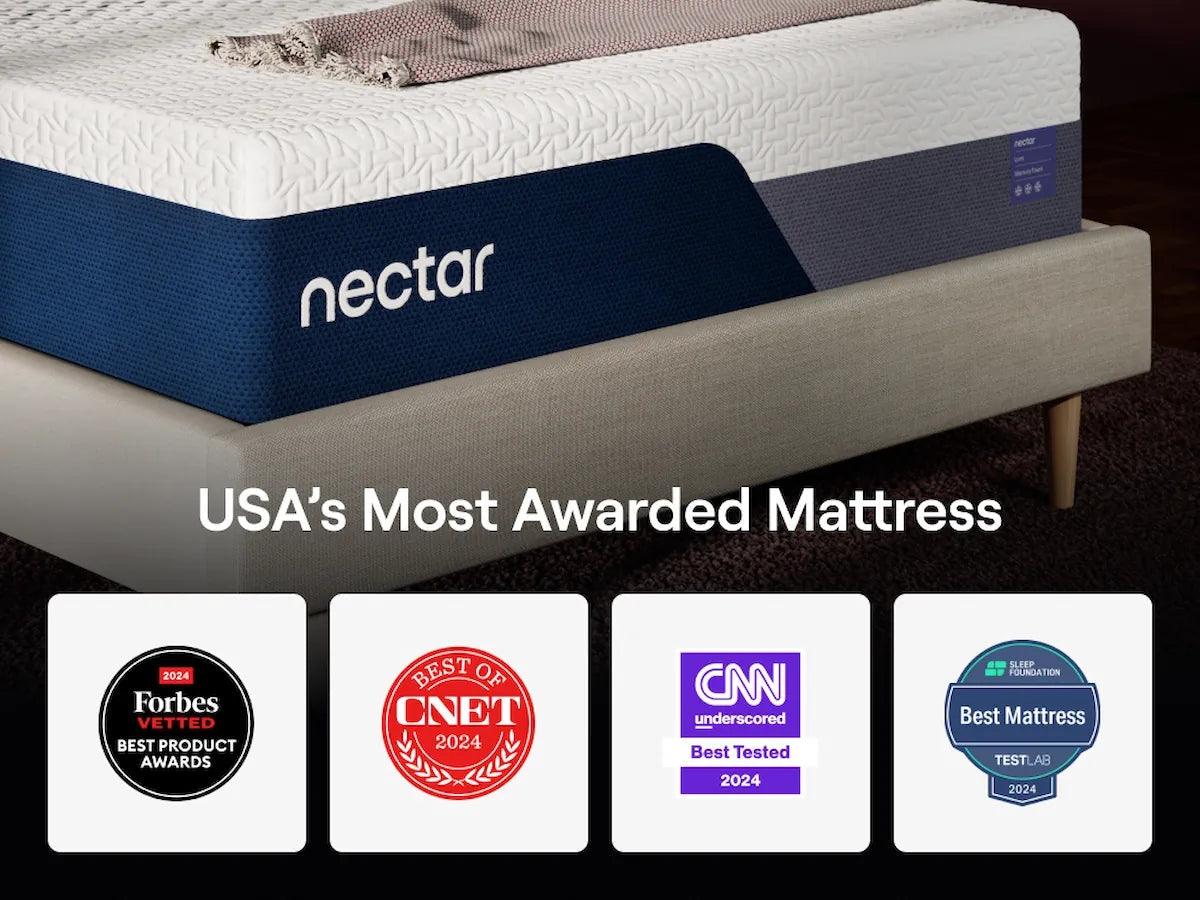 Nectar Foam Luxe 5.1 White Full Mattress - Image 5
